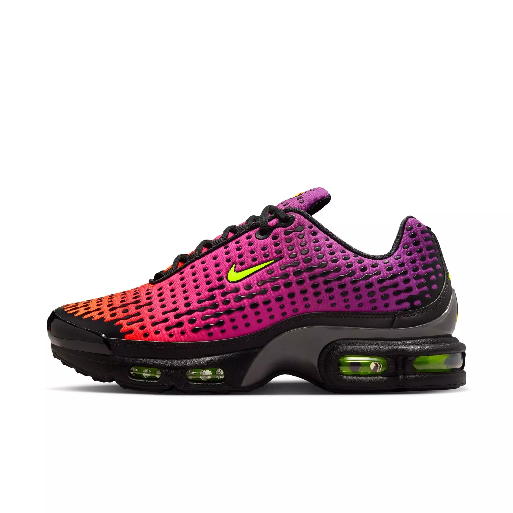 Nike Air Max Plus VII "Total Orange/Volt/Black/Cactus Flower" Men's Shoe - ORANGE/BLACK
