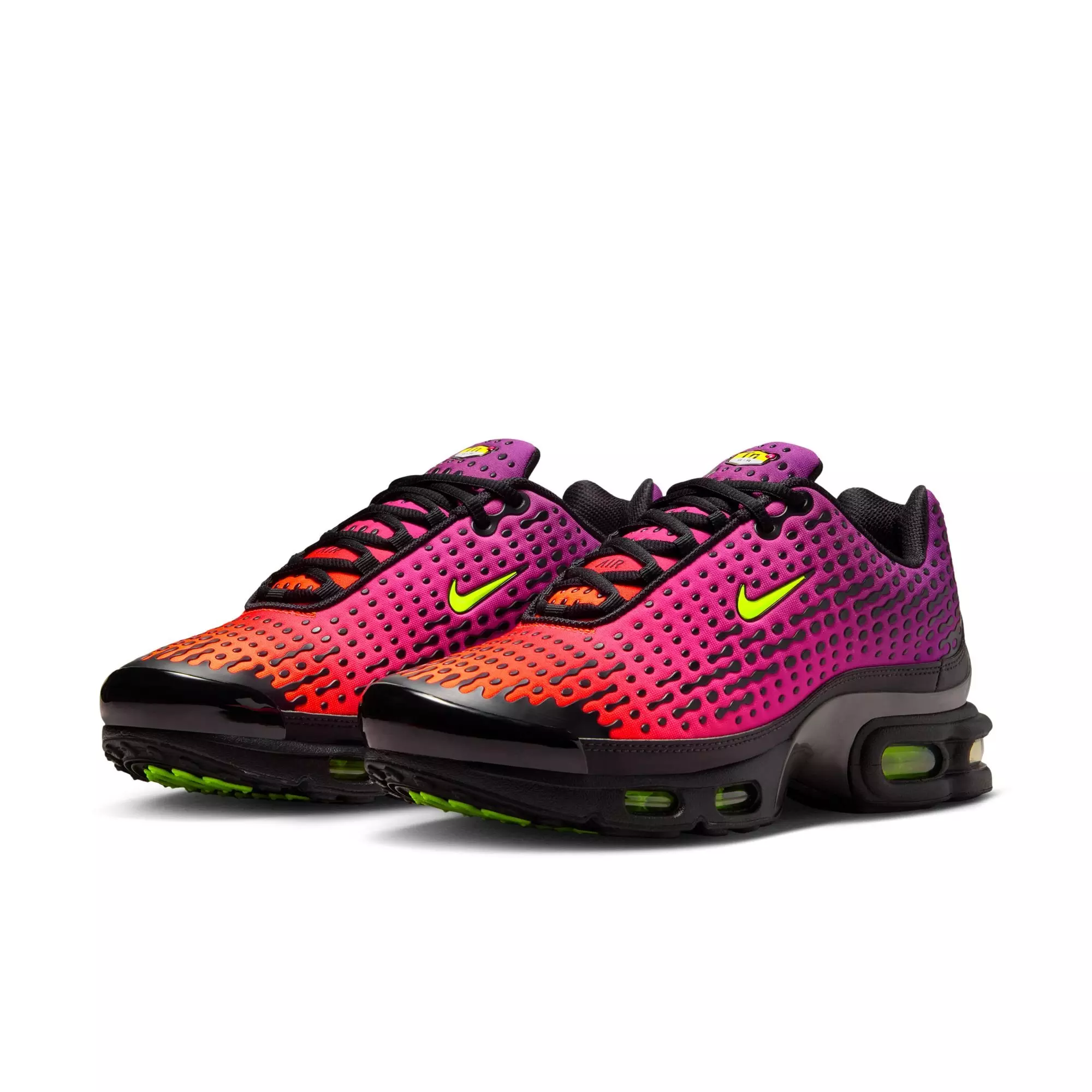 Nike Air Max Plus VII "Total Orange/Volt/Black/Cactus Flower" Men's Shoe - ORANGE/BLACK