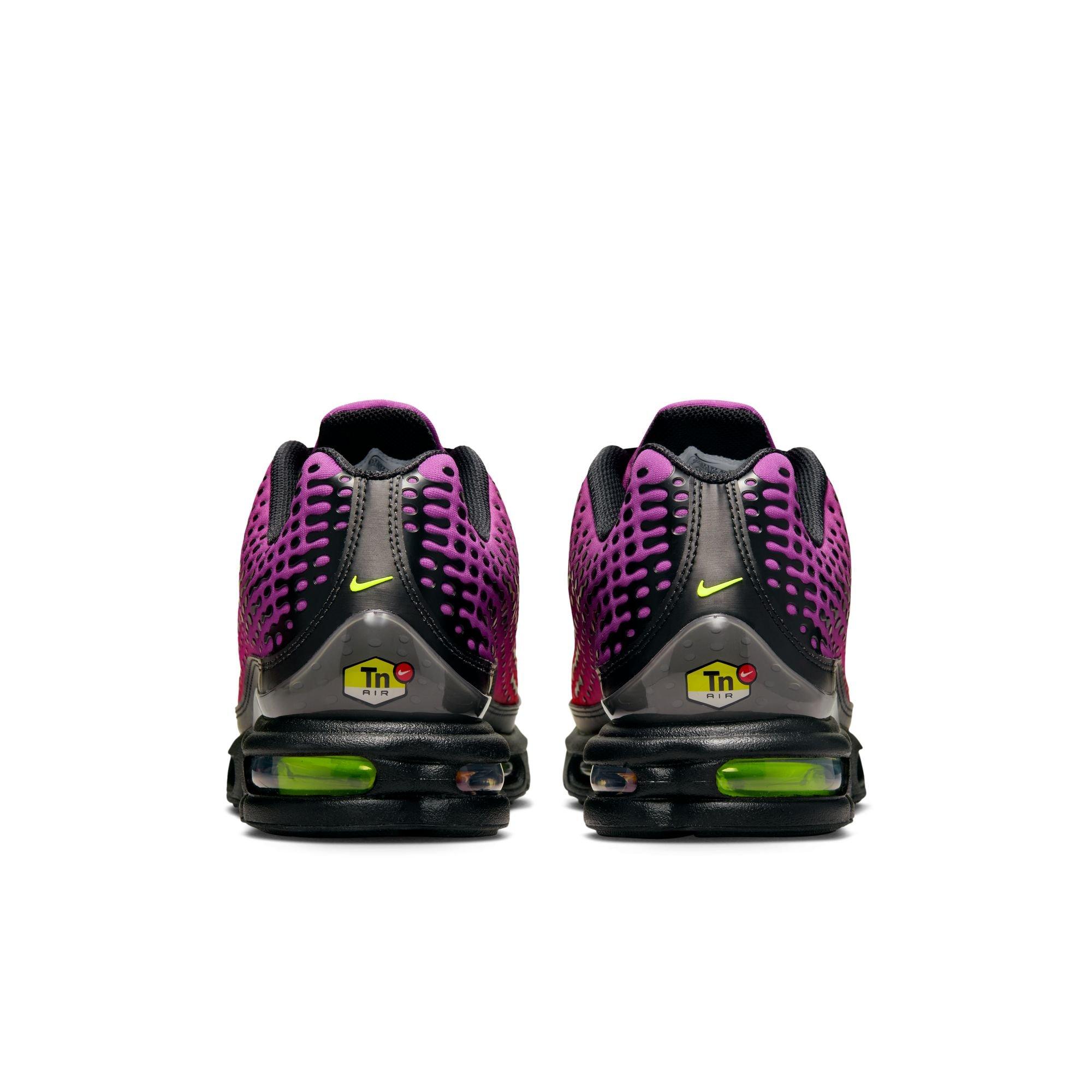 Nike Air Max Plus VII "Total Orange/Volt/Black/Cactus Flower" Men's Shoe - ORANGE/BLACK Thumbnail View 7