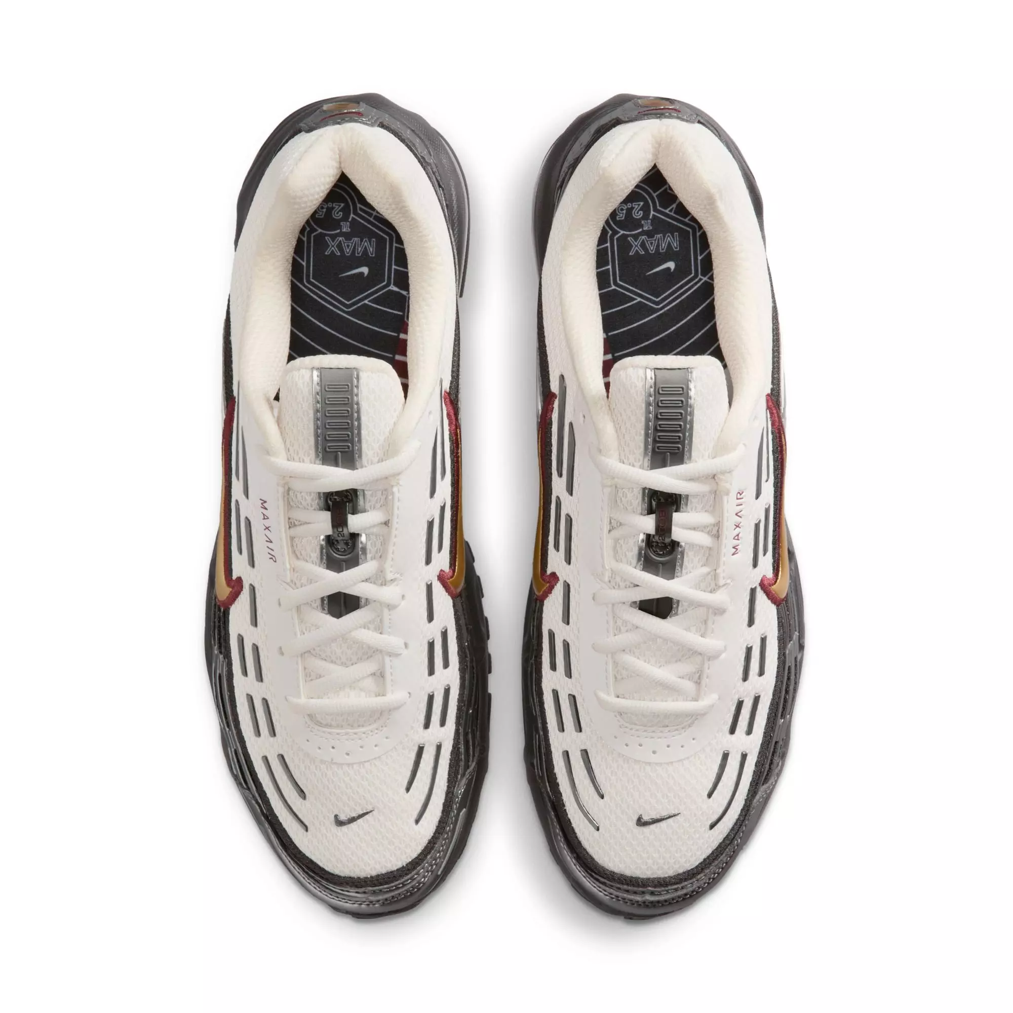 Nike Air Max TL 2.5 "Phantom/Metallic Gold/Metallic Silver" Men's Shoe - WHITE/BLACK/SILVER