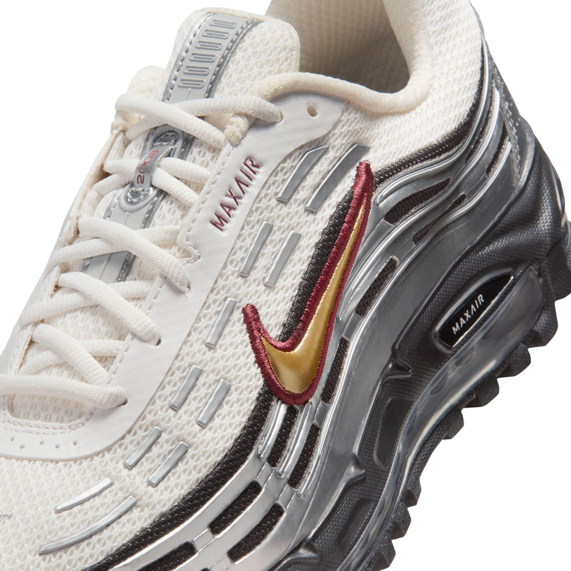 Nike Air Max TL 2.5 "Phantom/Metallic Gold/Metallic Silver" Men's Shoe - WHITE/BLACK/SILVER Thumbnail View 9