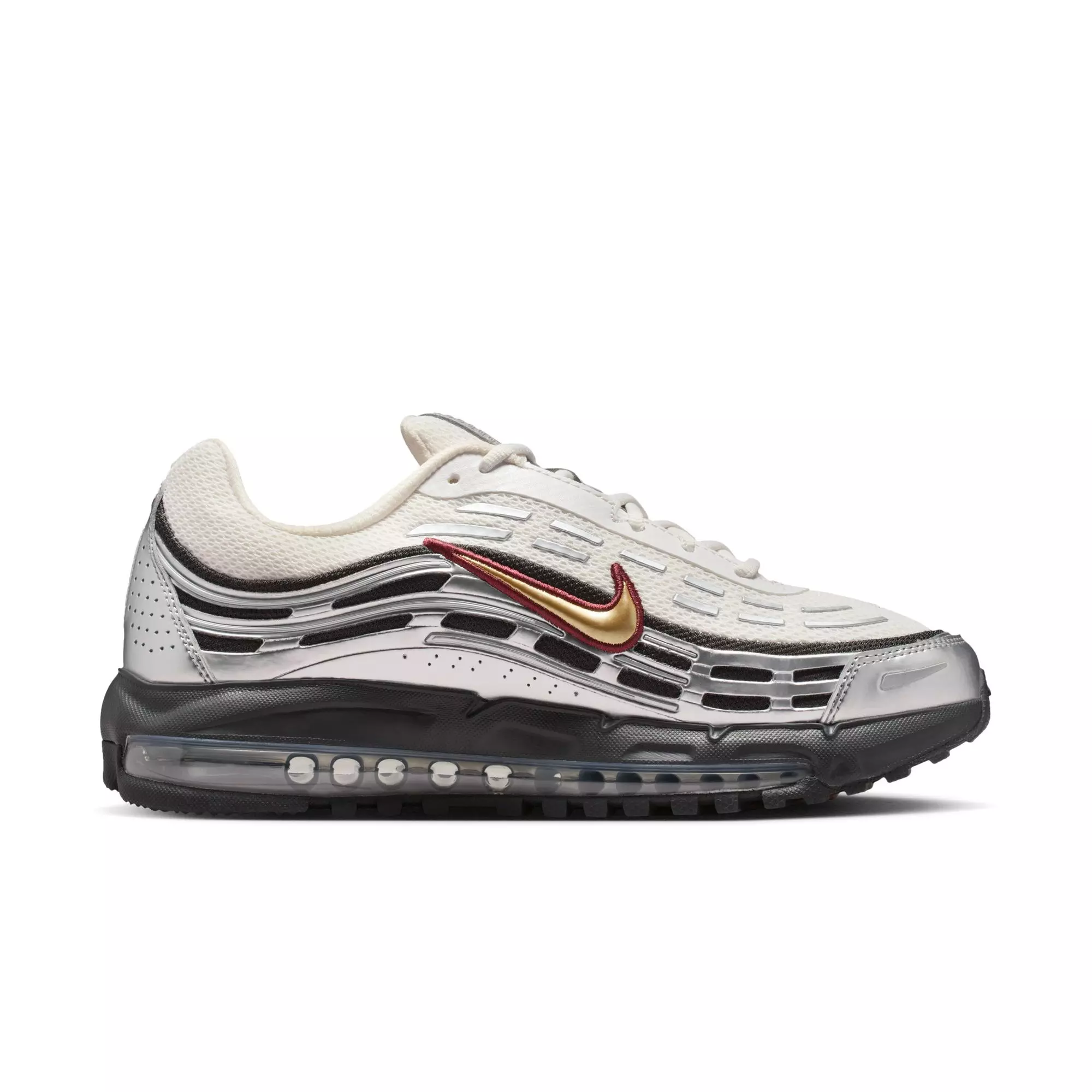 Nike Air Max TL 2.5 "Phantom/Metallic Gold/Metallic Silver" Men's Shoe - WHITE/BLACK/SILVER
