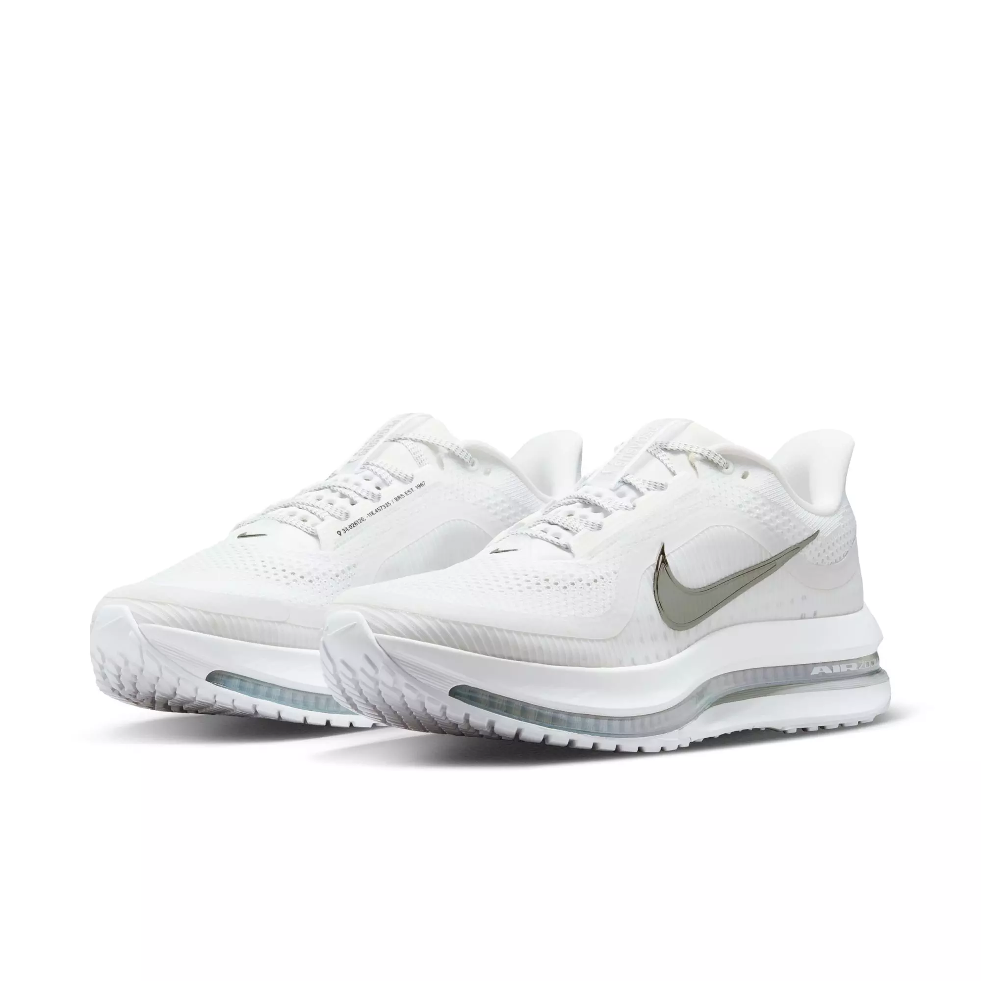 Nike Pegasus Premium "White/Metallic Silver" Men's Running Shoe - WHITE/SILVER