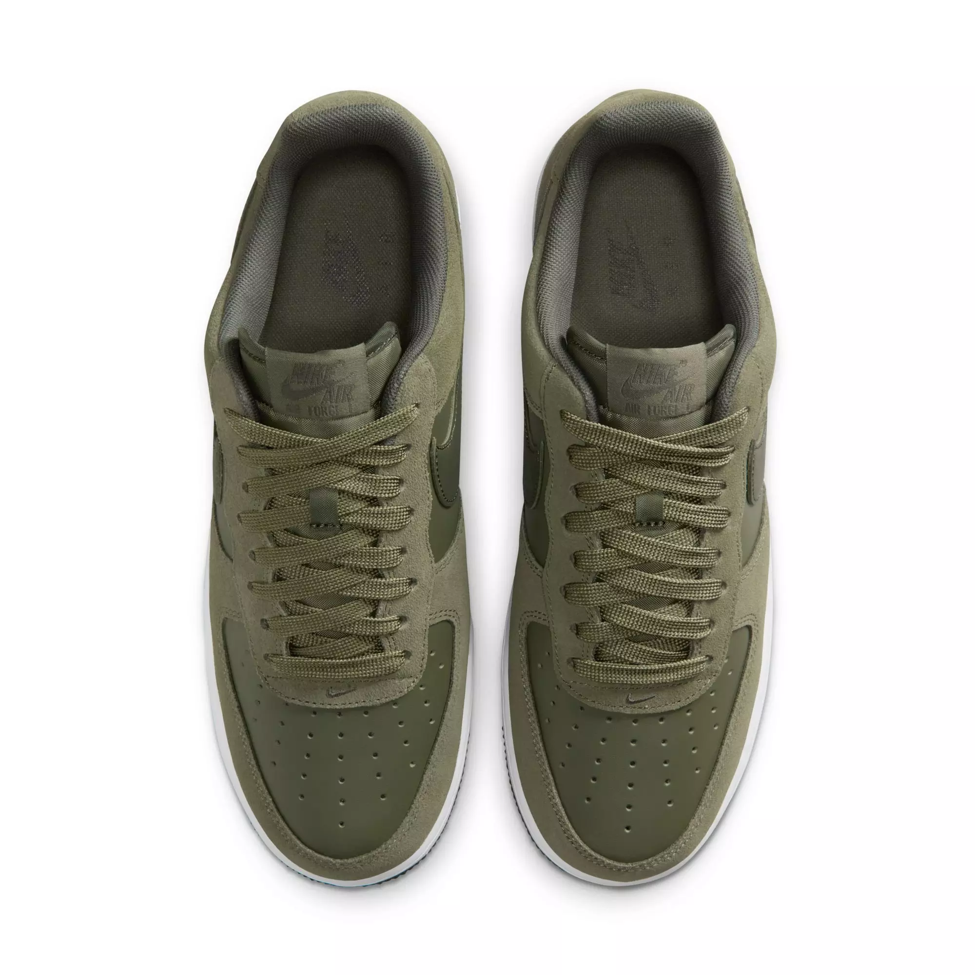 Nike Air Force 1 '07 LV8 "Medium Olive/Cargo Khaki/White" Men's Shoe - OLIVE