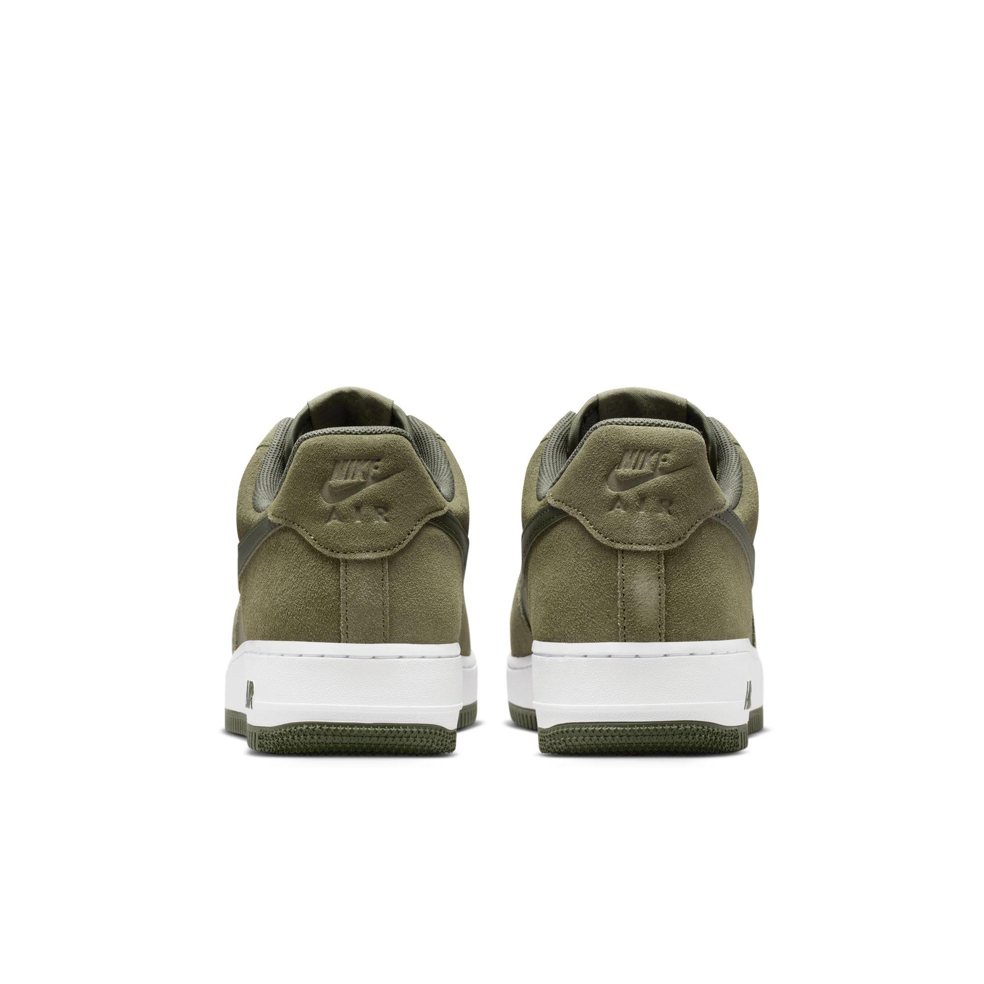 Nike Air Force 1 '07 LV8 "Medium Olive/Cargo Khaki/White" Men's Shoe - OLIVE Thumbnail View 7