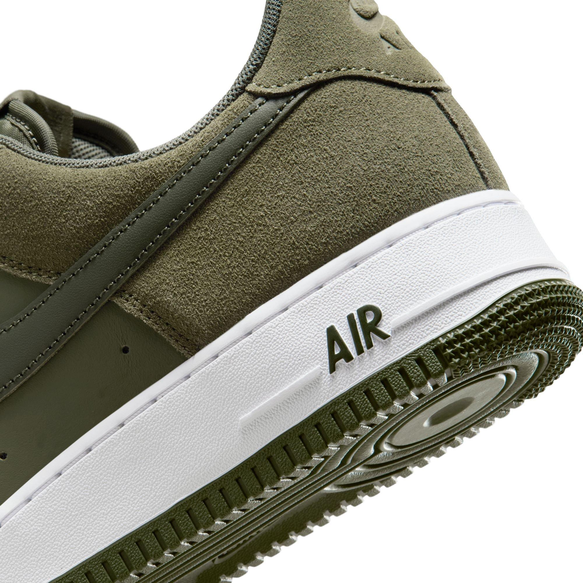 Nike Air Force 1 '07 LV8 "Medium Olive/Cargo Khaki/White" Men's Shoe - OLIVE Thumbnail View 11