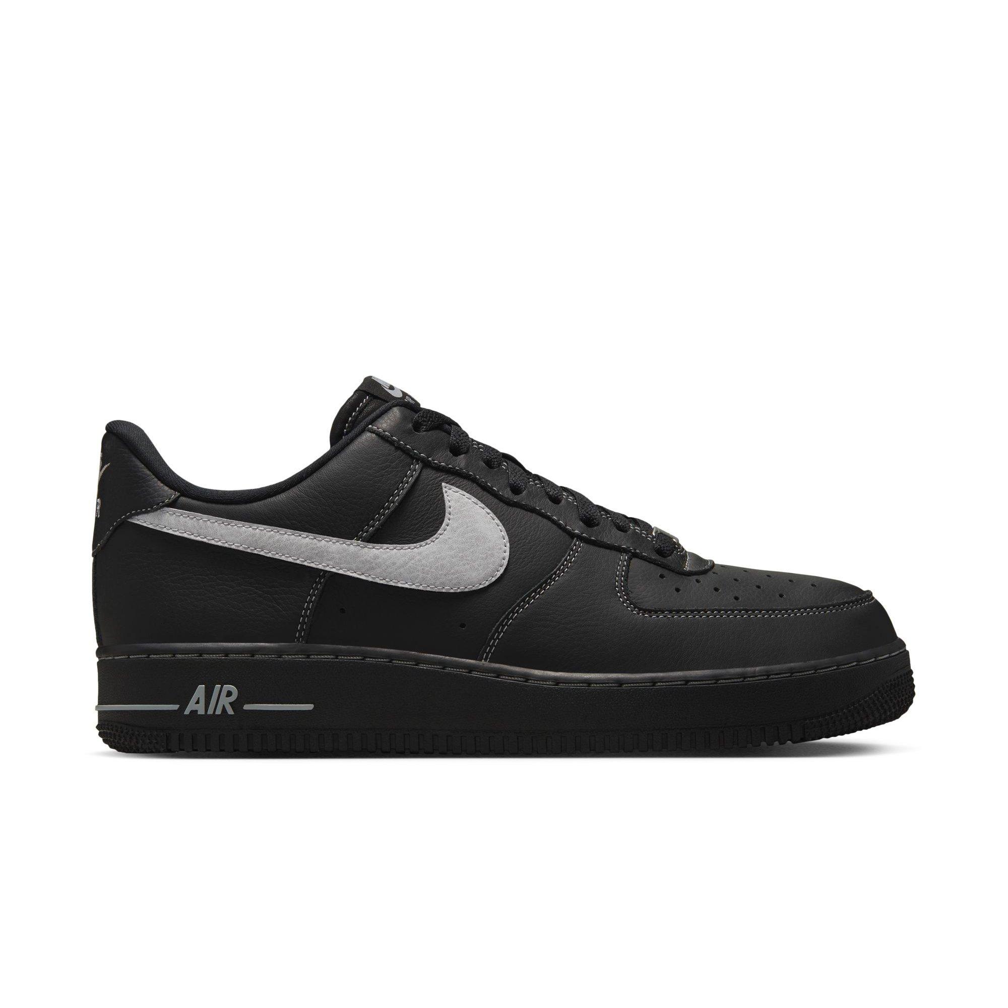 Nike Air Force 1 '07 LV8 "Black/Wolf Grey" Men's Shoe - BLACK/GREY Thumbnail View 1
