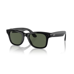 Ray-Ban Meta Wayfarer Sunglasses - Shiny Black Frame
