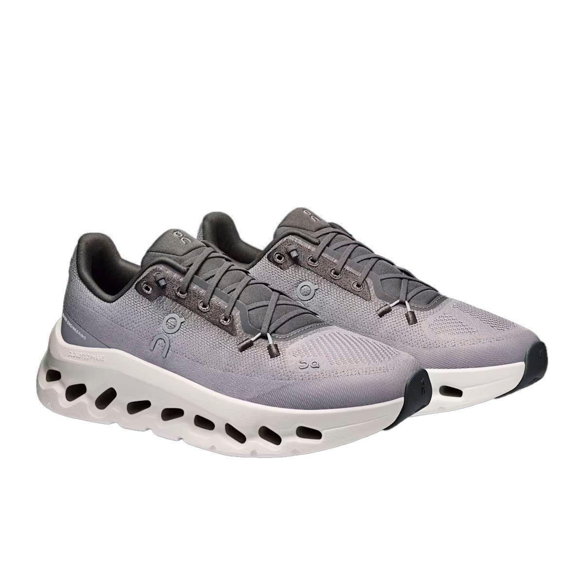 On Cloudtilt "Eclipse/Lilac" Women's Shoe - GREY/LILAC Thumbnail View 6