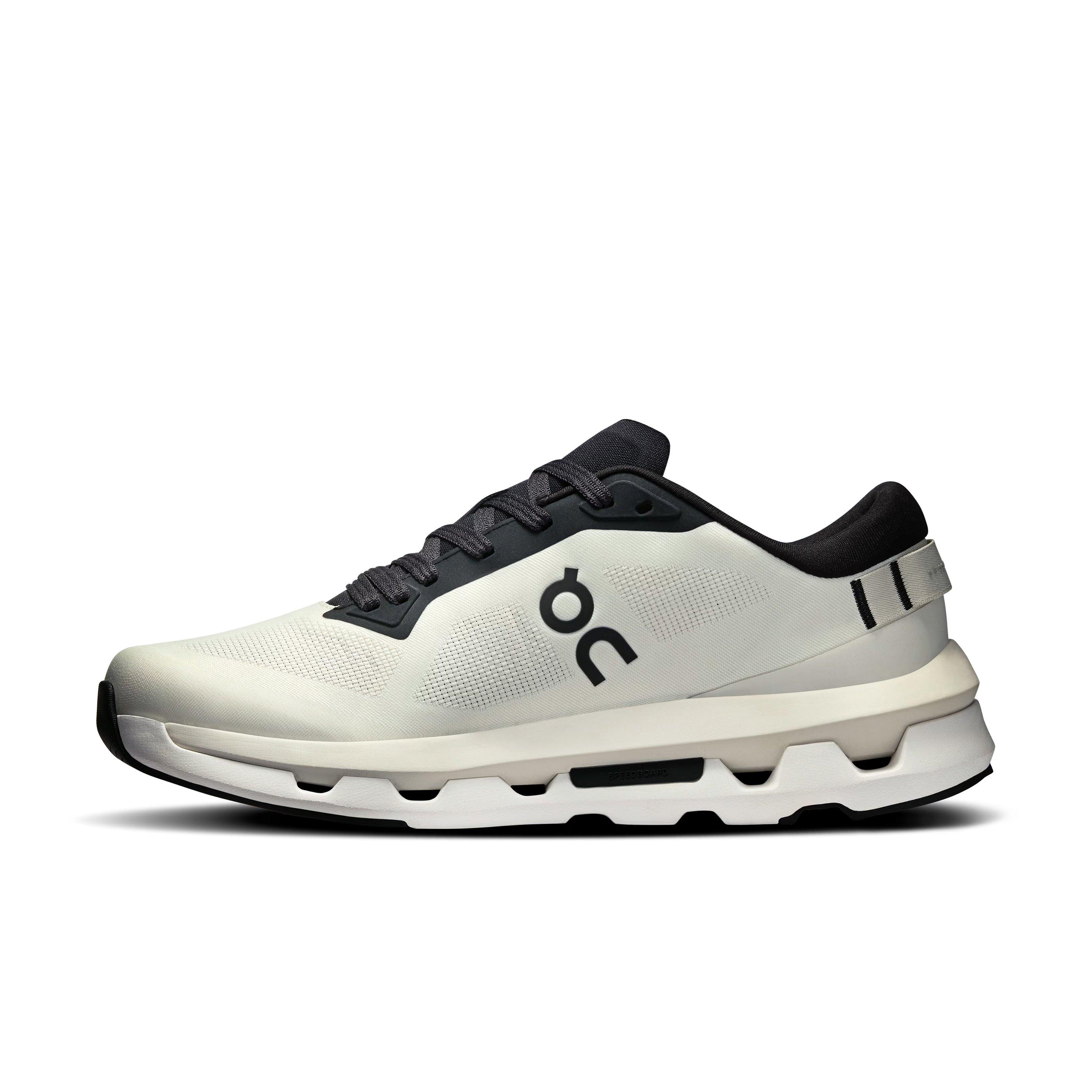 On Cloudzone "Ice/Black" Women's Shoe - IVORY Thumbnail View 2