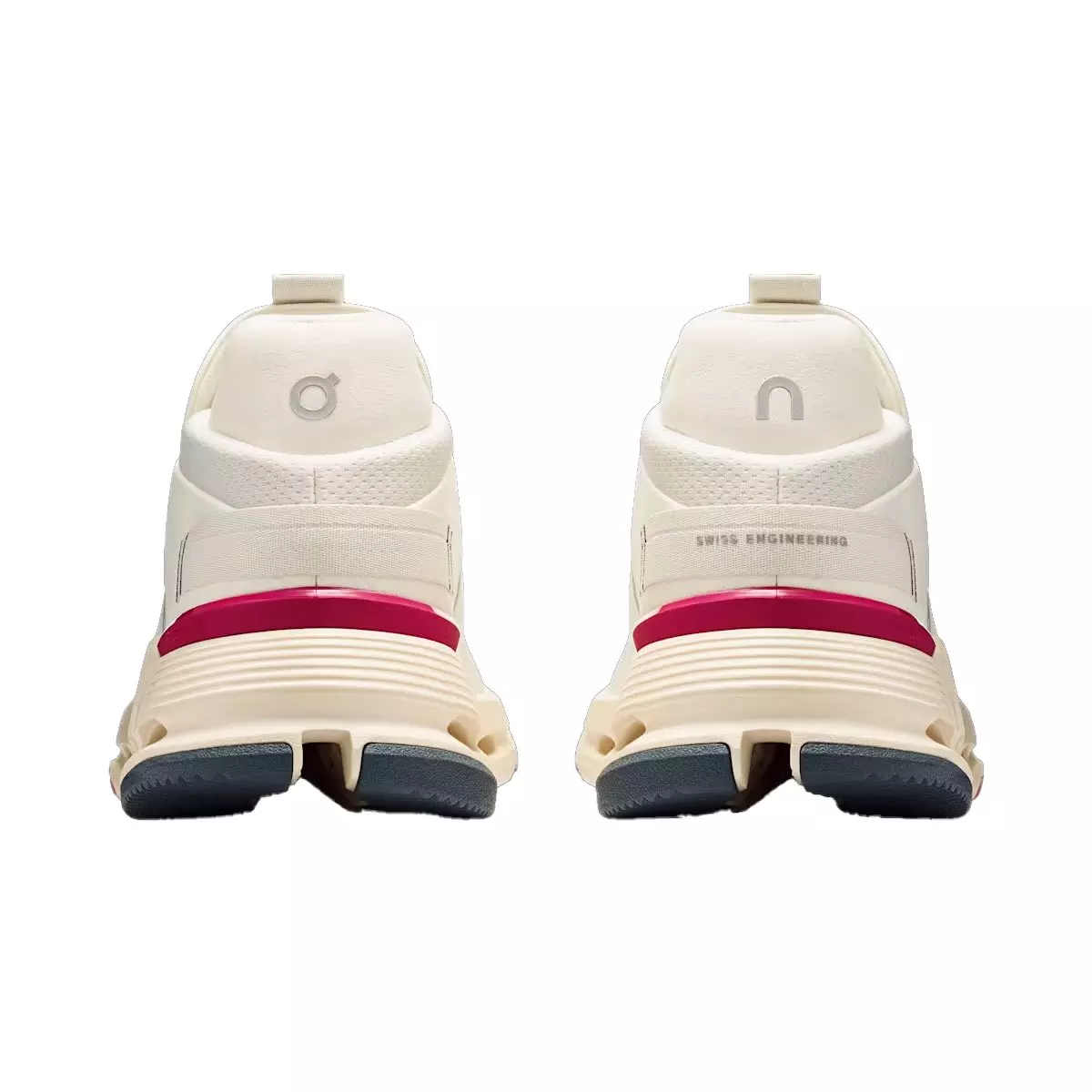 On Cloudnova 2 "Ivory/Grenadine" Women's Shoe - IVORY