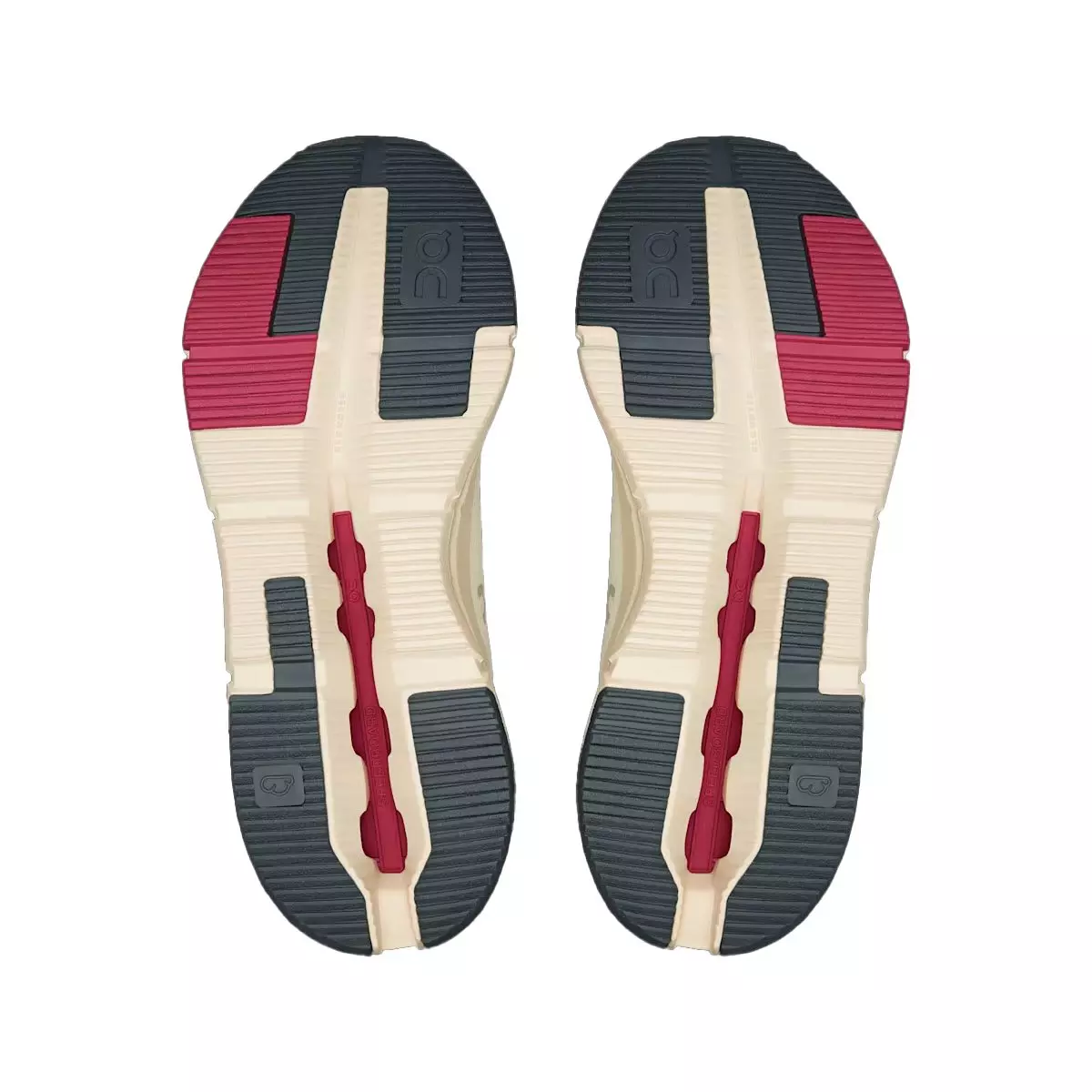 On Cloudnova 2 "Ivory/Grenadine" Women's Shoe - IVORY