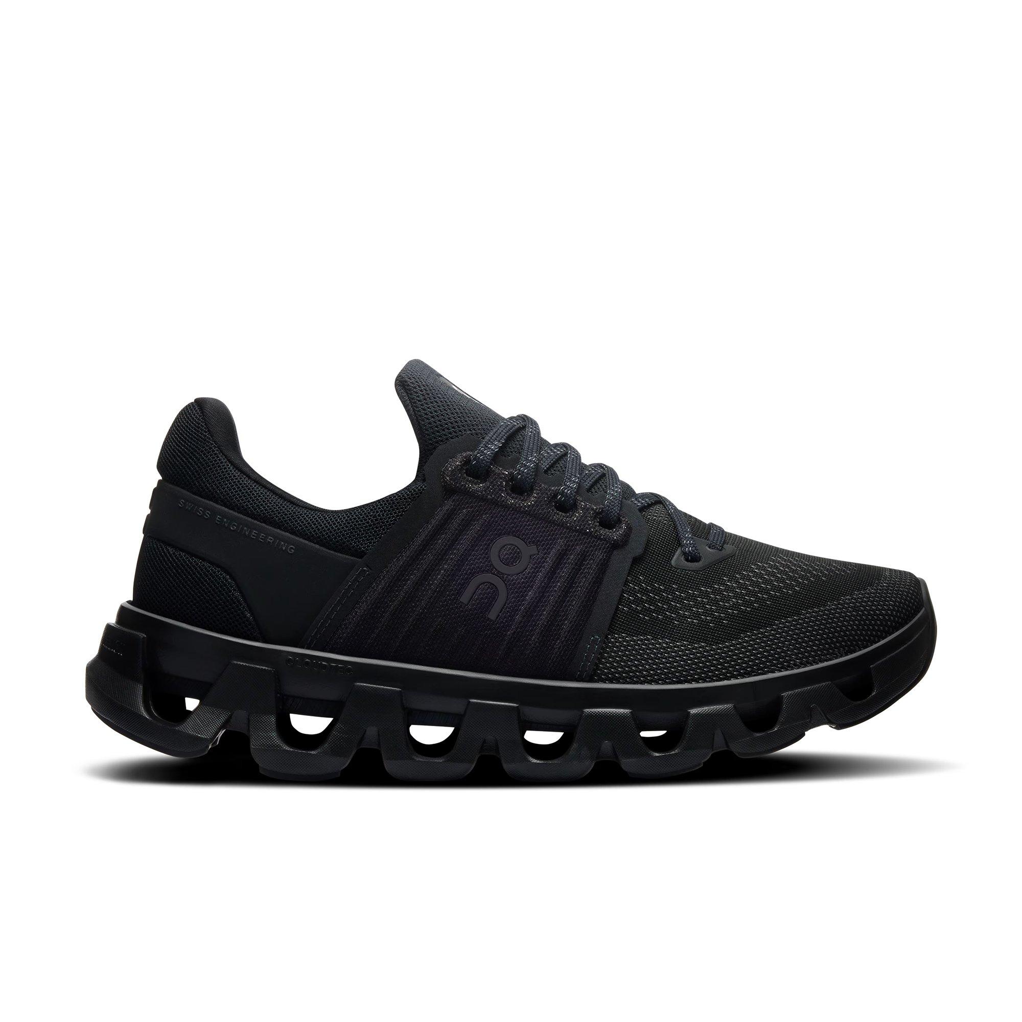 On Cloudswift 4 AD "Black/Rock" Women's Shoe - BLACK Thumbnail View 1