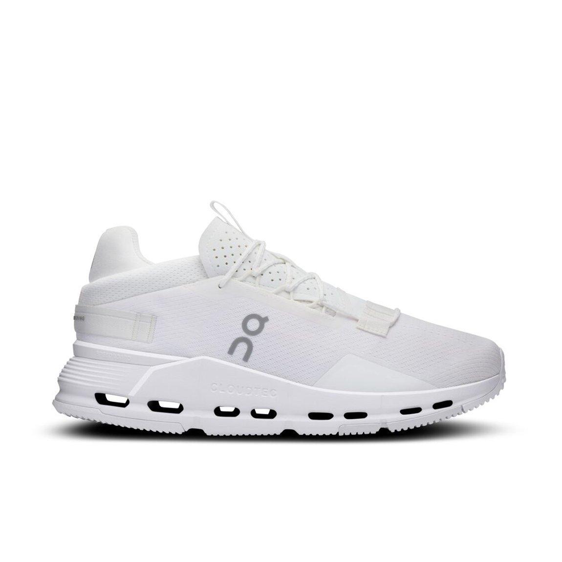 On Cloudnova 2 "White" Women's Shoe - WHITE Thumbnail View 1