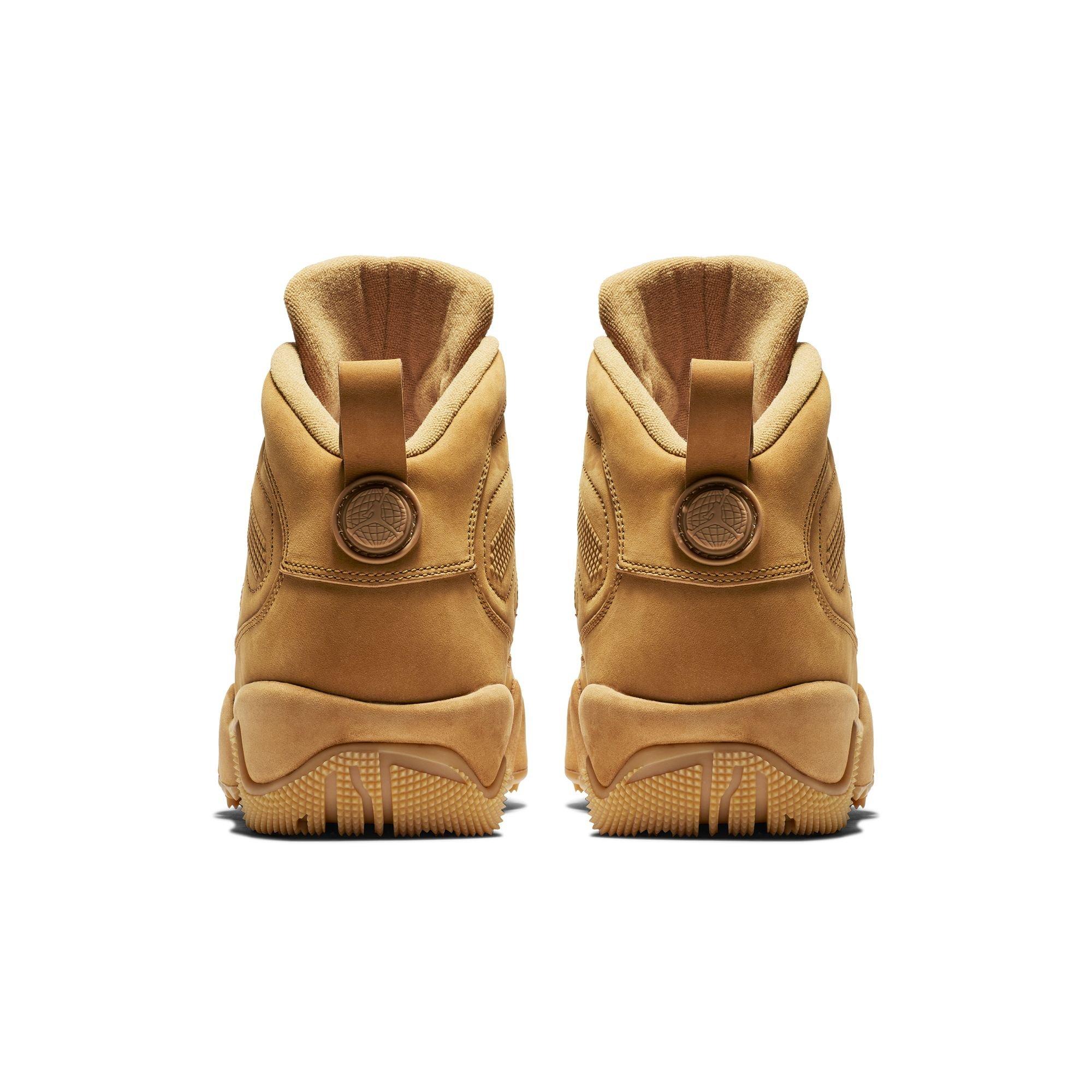 Jordan 9 Retro "Wheat/Baroque Brown" Men's Boot - WHEAT Thumbnail View 7