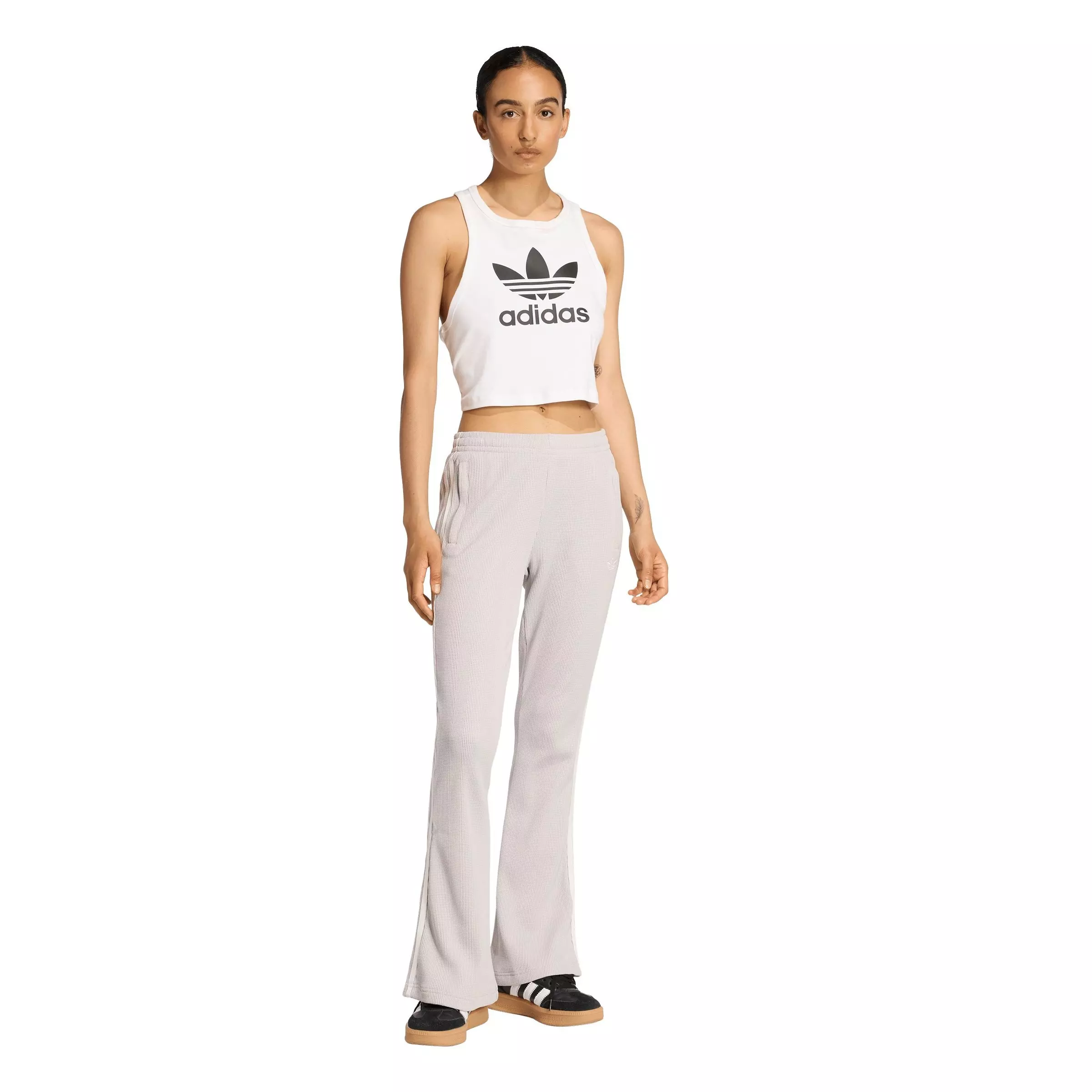 adidas Originals Women's Waffle Joggers - GREY