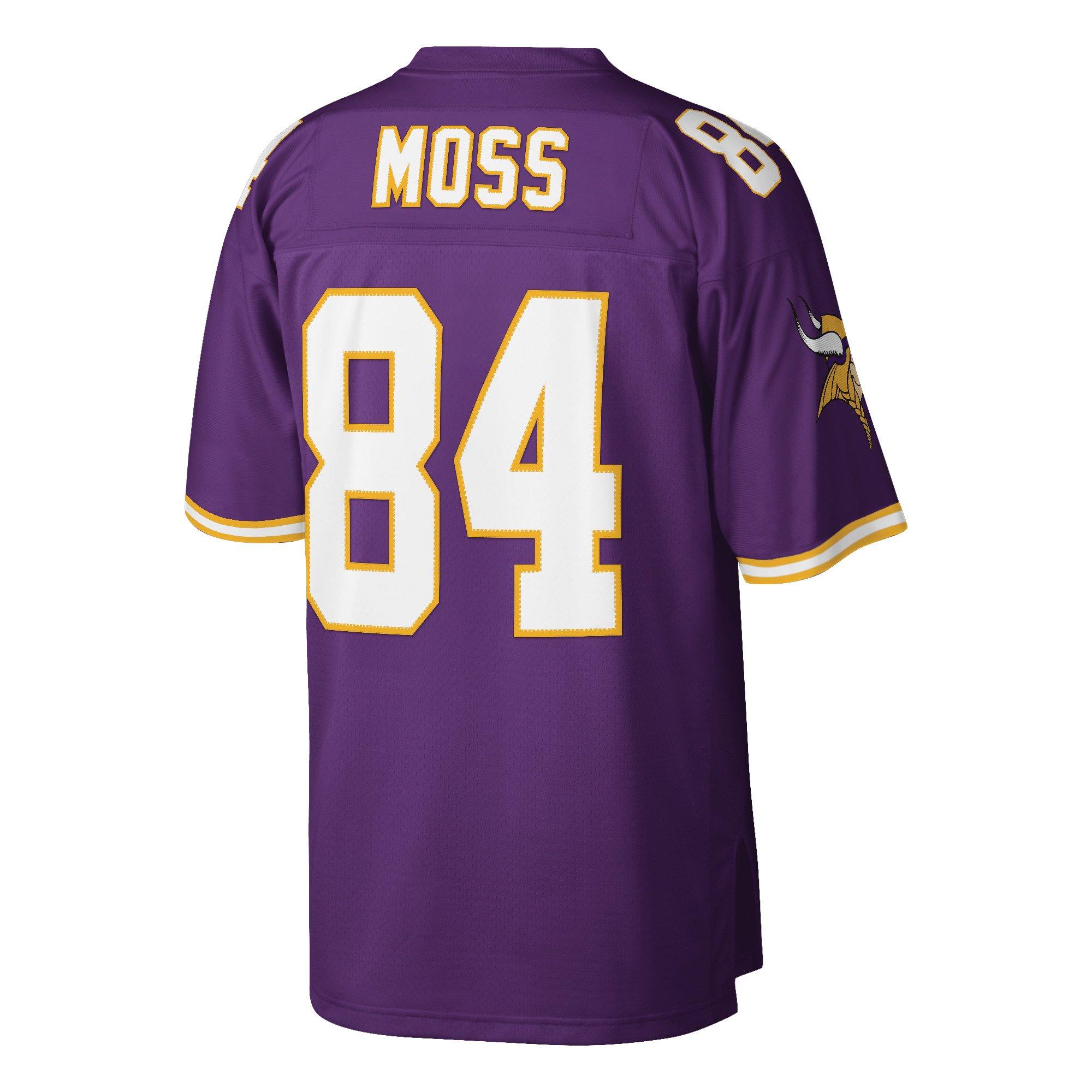 Mitchell & Ness Minnesota Vikings 1998 Randy Moss Jersey-Purple - PURPLE Thumbnail View 2