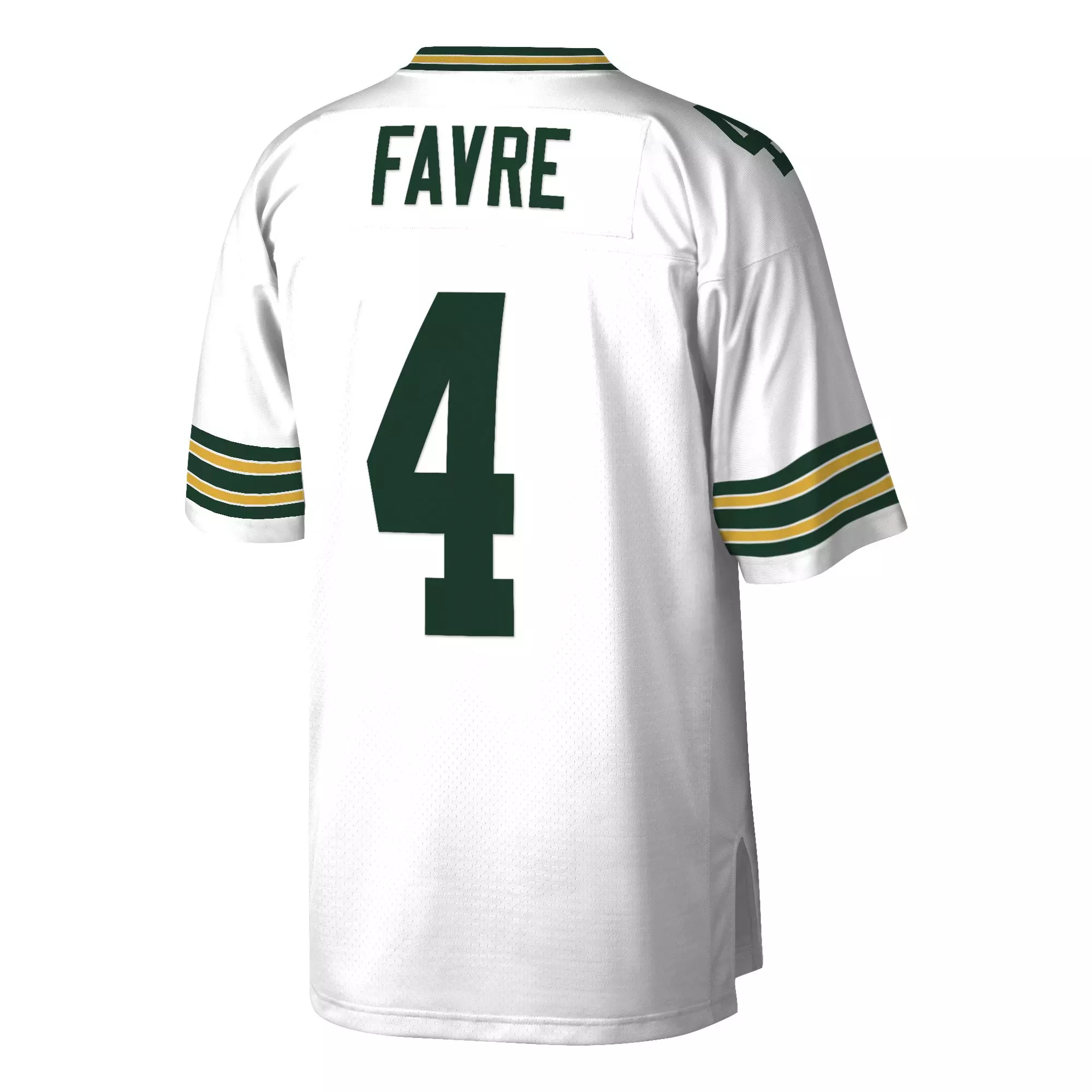 Mitchell & Ness Green Bay Packers 1996 Brett Favre Jersey-White - WHITE