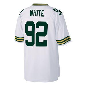 Mitchell & Ness Green Bay Packers 1996 Reggie White Jersey-White