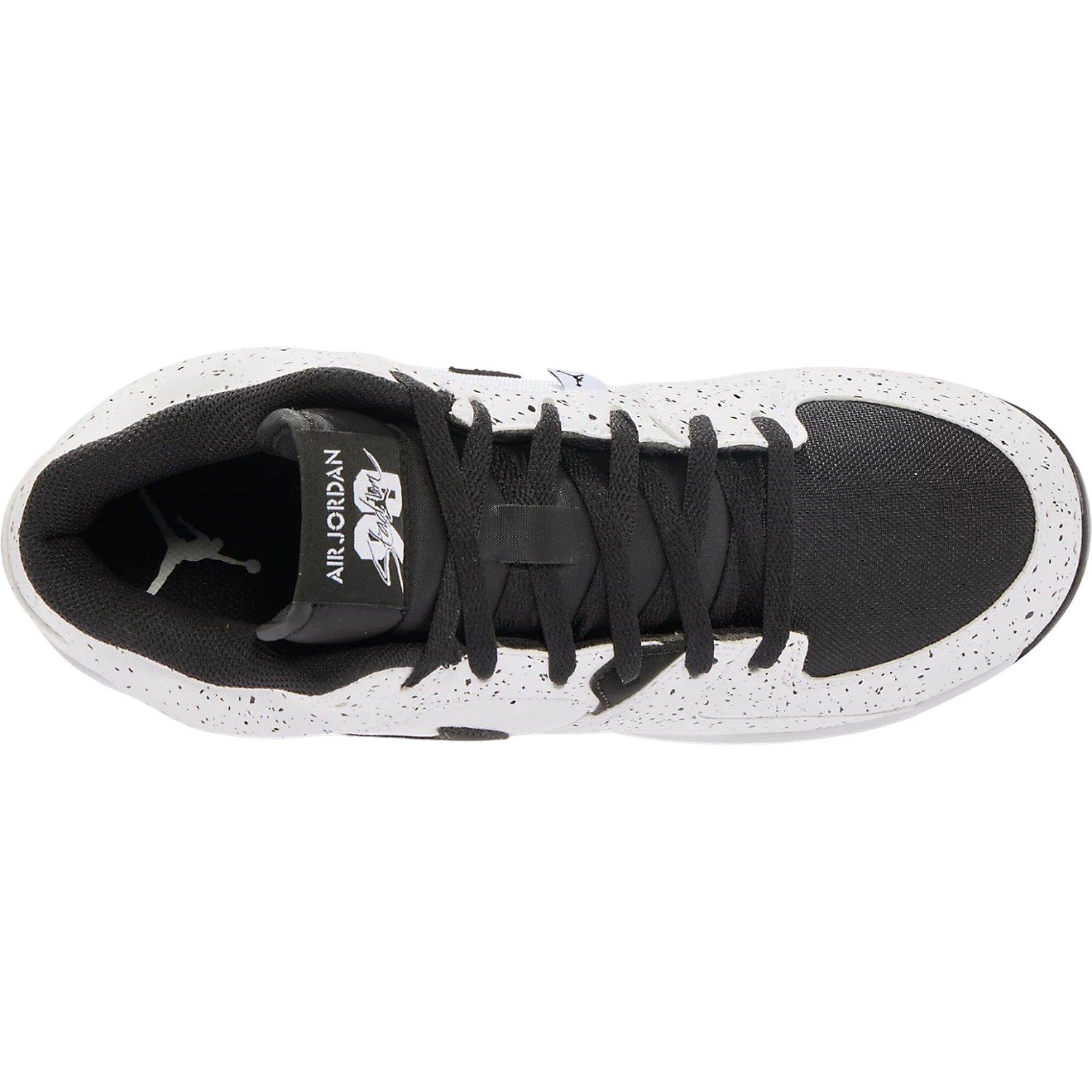 Jordan Stadium 90 Low MCS "White/Black" Men's Baseball Cleat - WHITE/BLACK Thumbnail View 3