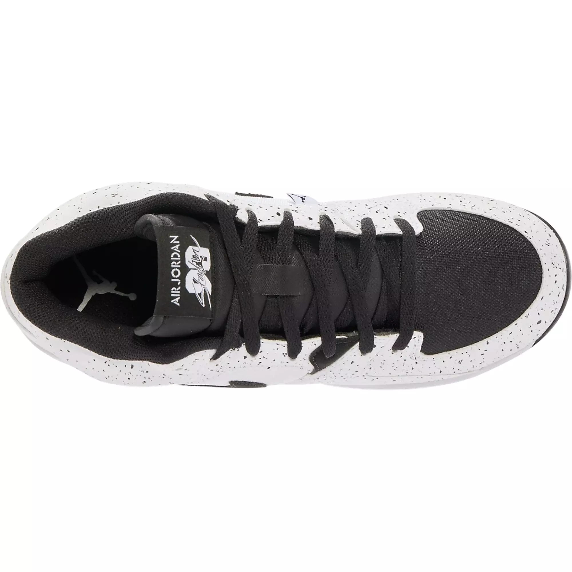 Jordan Stadium 90 Low MCS "White/Black" Men's Baseball Cleat - WHITE/BLACK