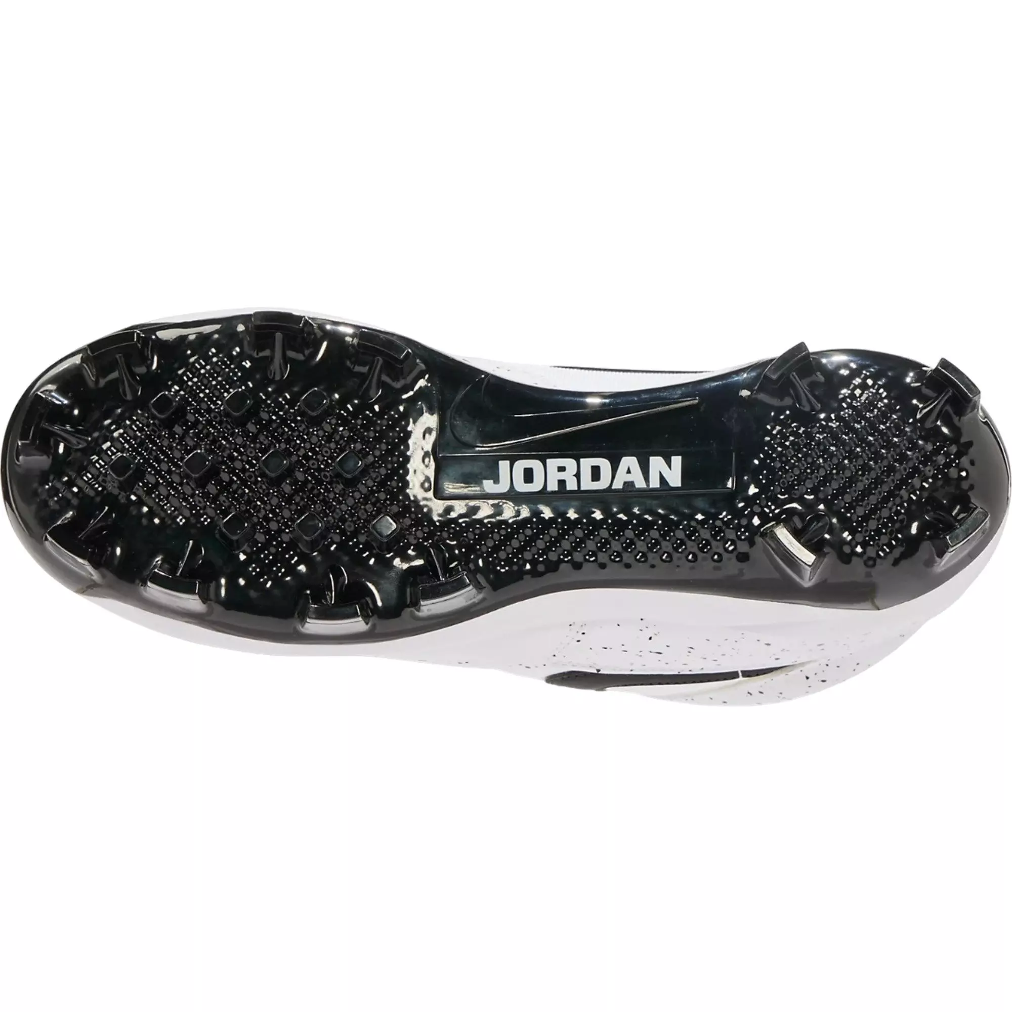 Jordan Stadium 90 Low MCS "White/Black" Men's Baseball Cleat - WHITE/BLACK