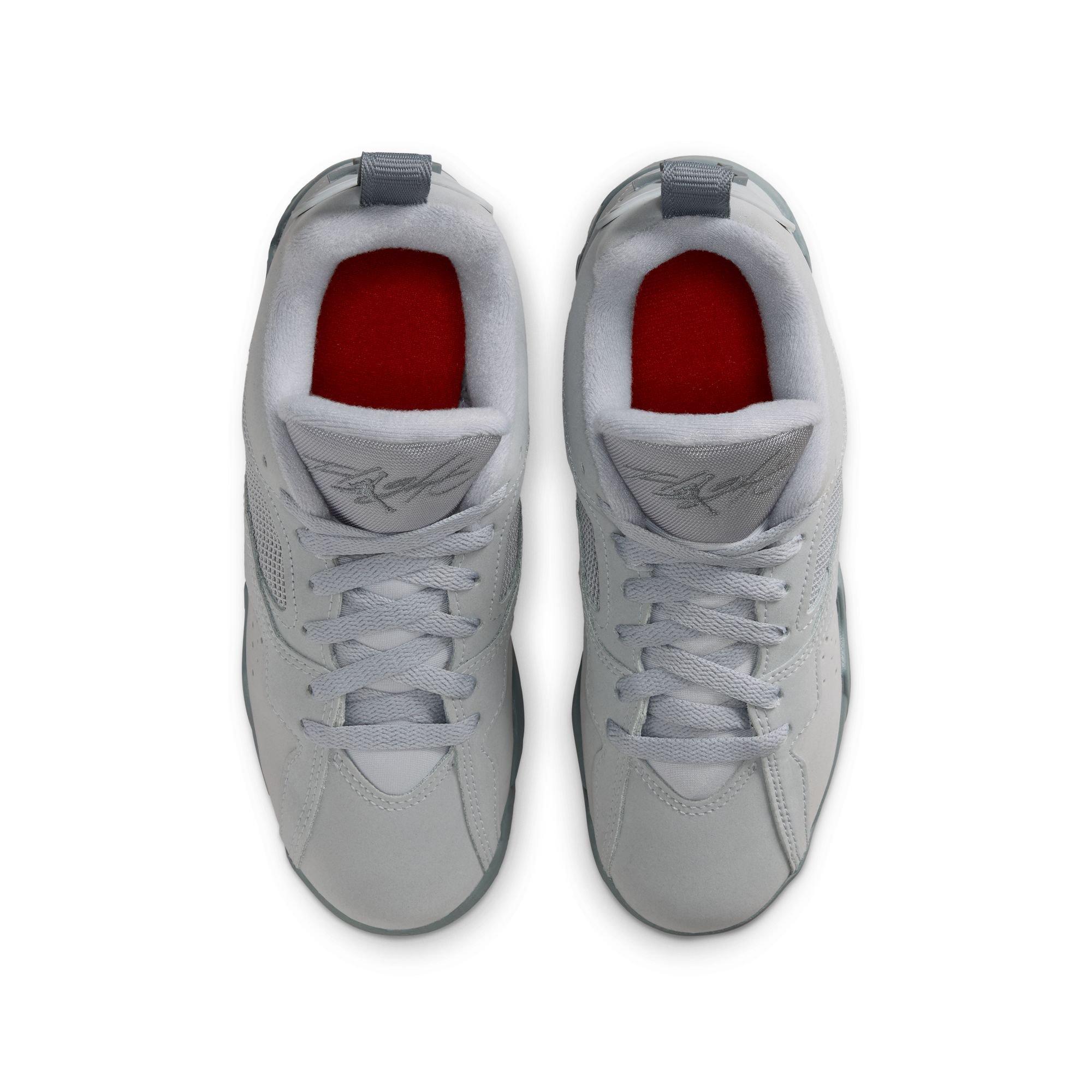 Jordan MVP 92 Grade School Boys' "Wolf Grey/Cool Grey/Varsity Red" Shoe