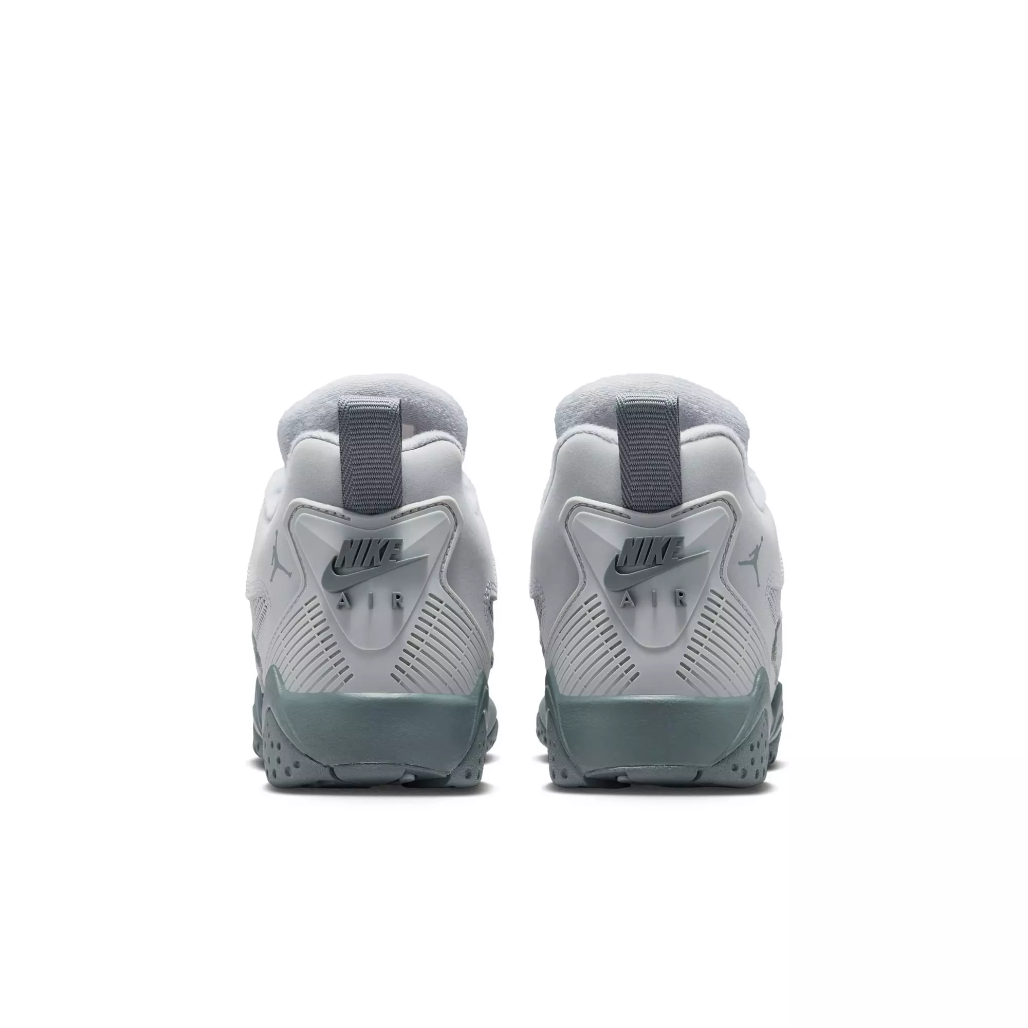 Jordan MVP 92 "Wolf Grey/Cool Grey/Varsity Red" Grade School Boys' Shoe - GREY