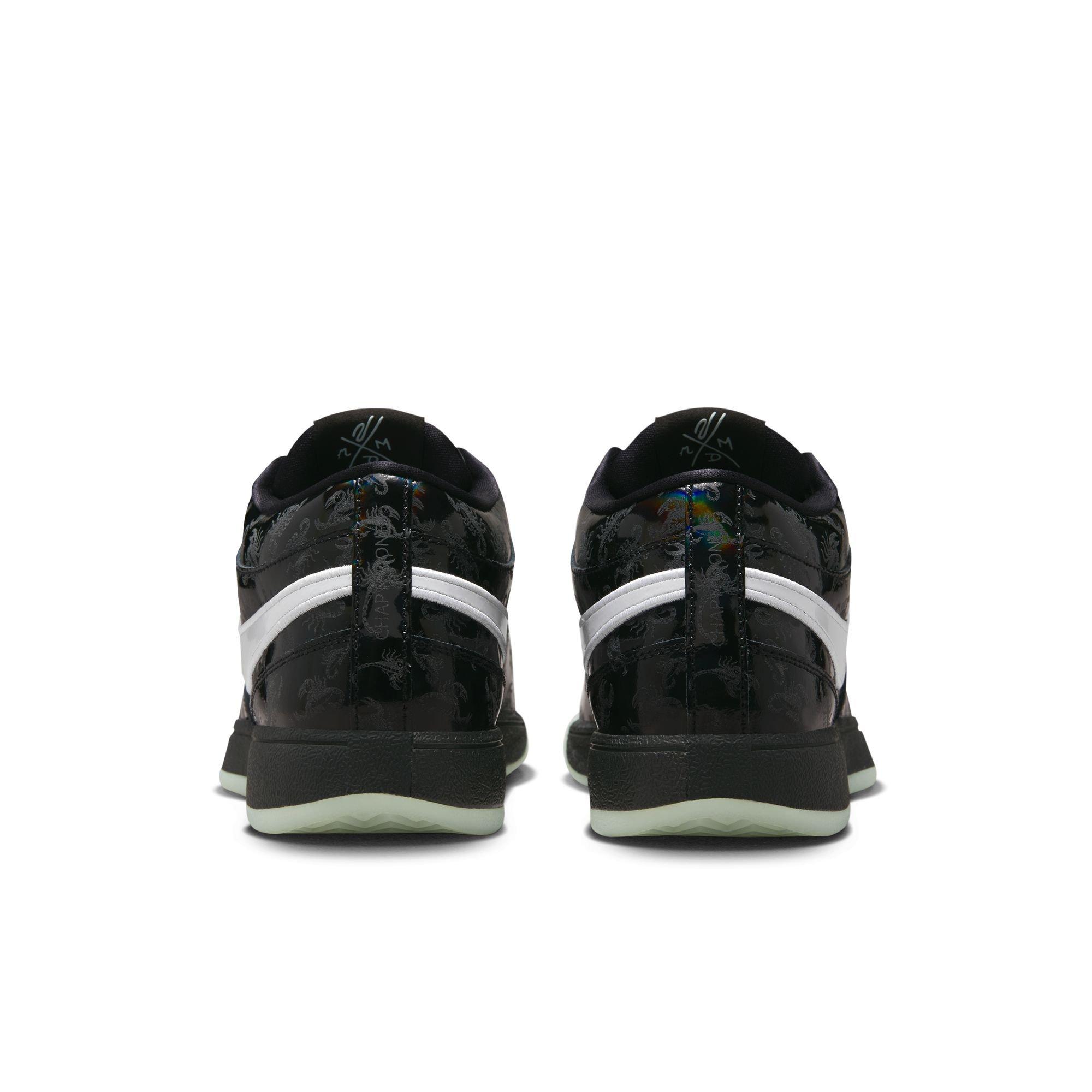 Nike Book 1 "Scorpion" Men's Basketball Shoe - BLACK/WHITE Thumbnail View 9