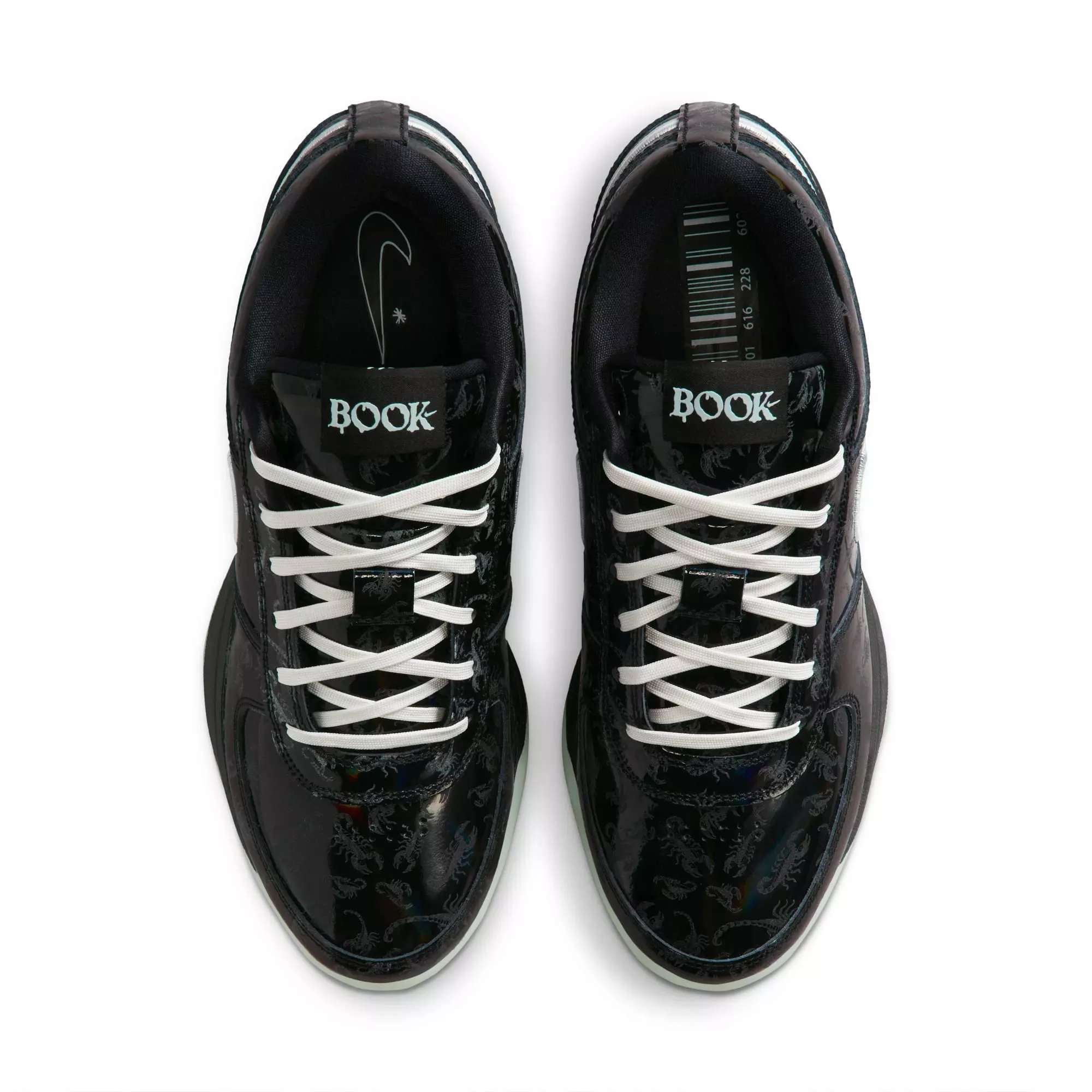 Nike Book 1 "Scorpion" Men's Basketball Shoe - BLACK/WHITE
