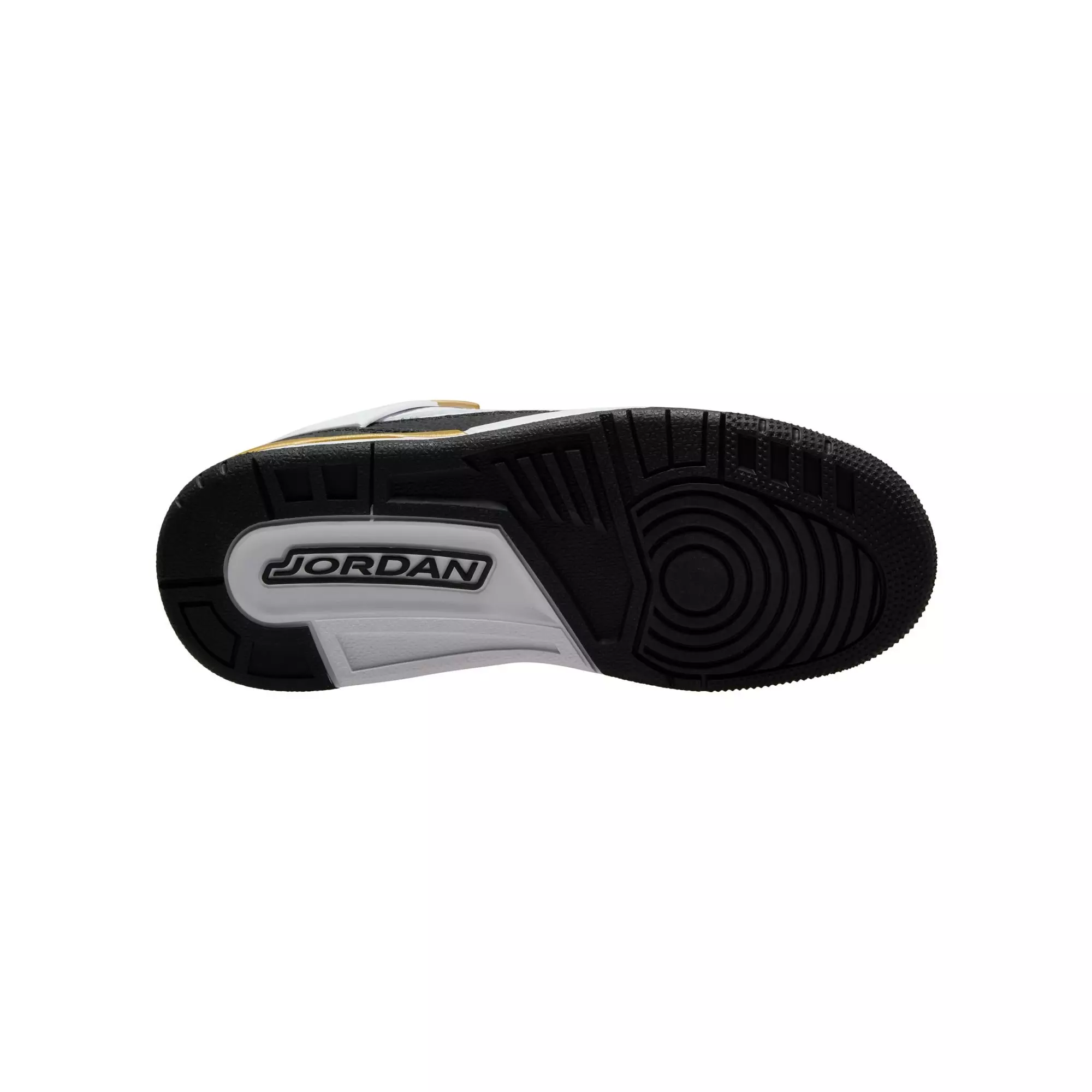 Jordan Spizike Low "White/Black/Metallic Gold" Grade School Boys' Shoe - WHITE/BLACK/GOLD