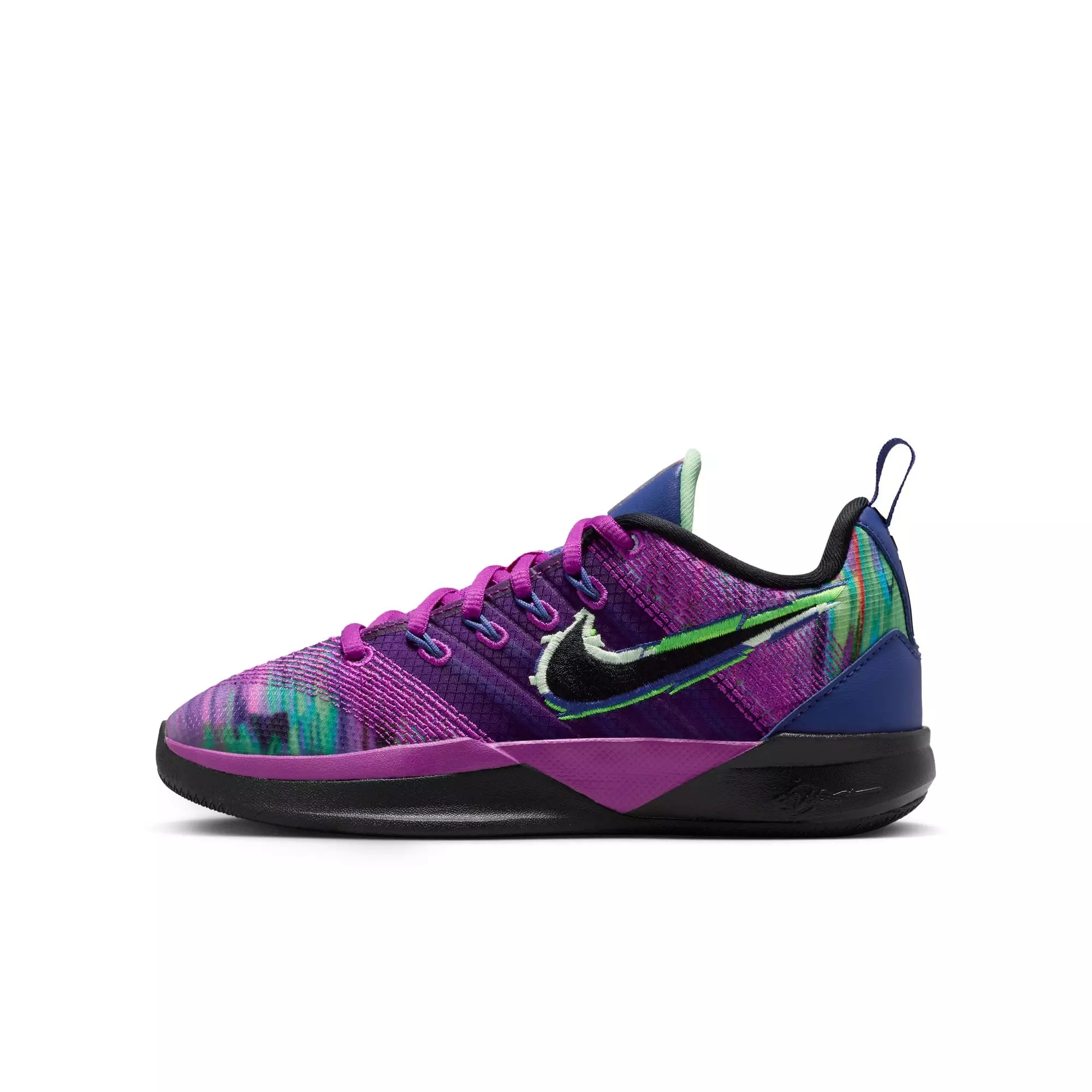 Nike Sabrina 3 "King of the Court" Grade School Kids' Basketball Shoe - VIVID PURPLE/BLACK/DEEP NIGHT