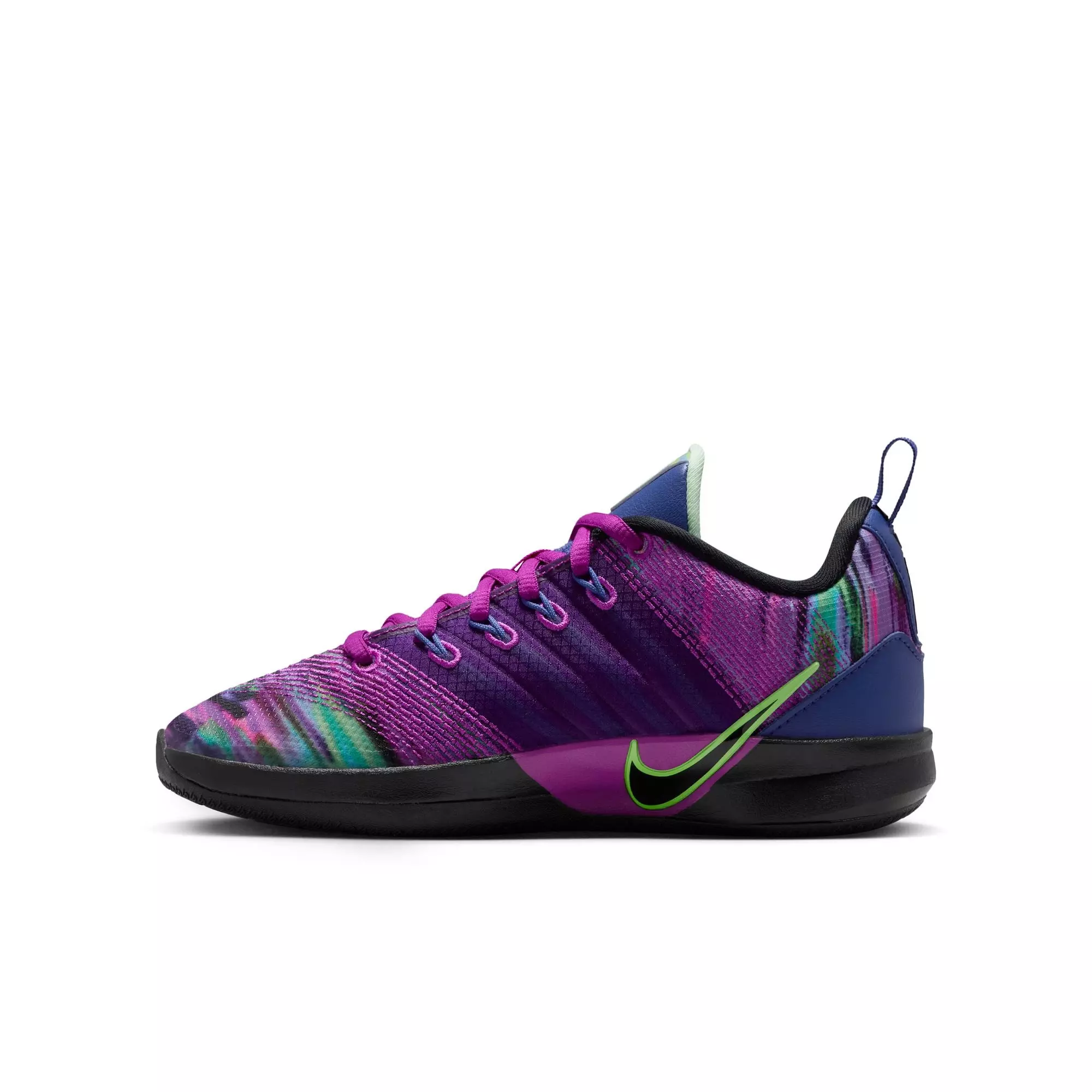 Nike Sabrina 3 "King of the Court" Grade School Kids' Basketball Shoe - VIVID PURPLE/BLACK/DEEP NIGHT
