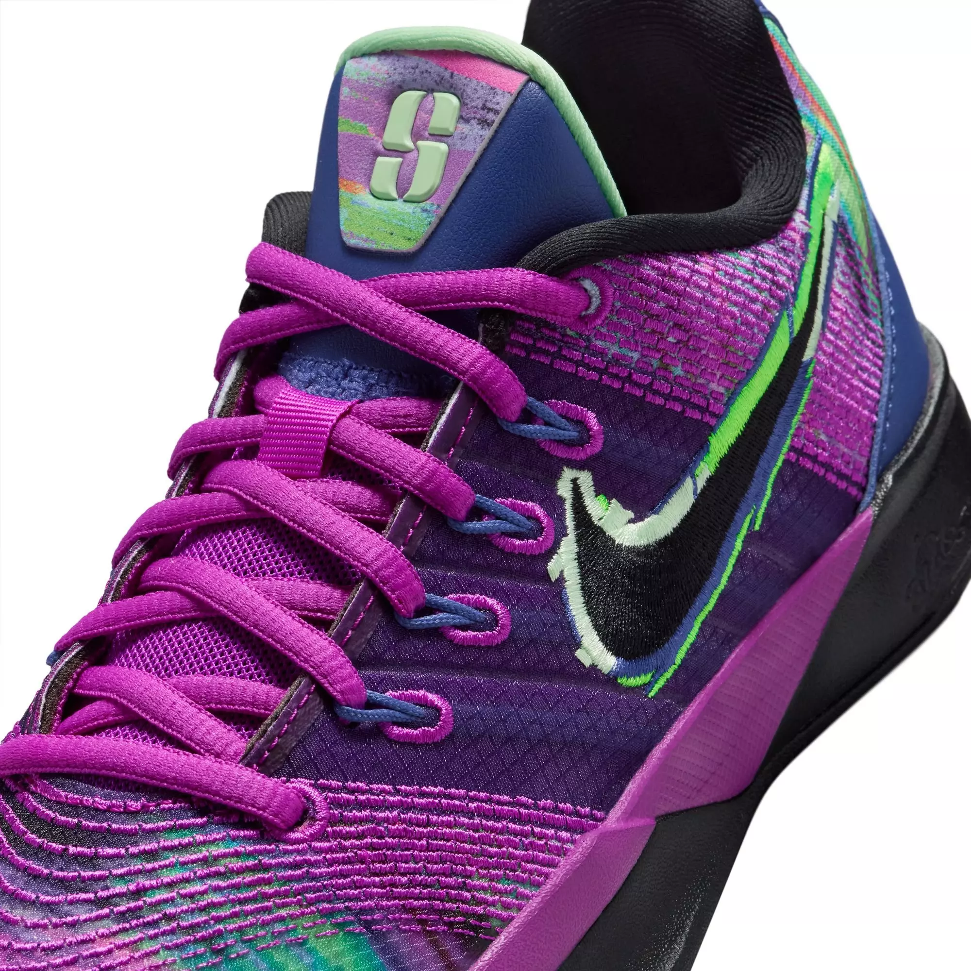 Nike Sabrina 3 "King of the Court" Grade School Kids' Basketball Shoe - VIVID PURPLE/BLACK/DEEP NIGHT
