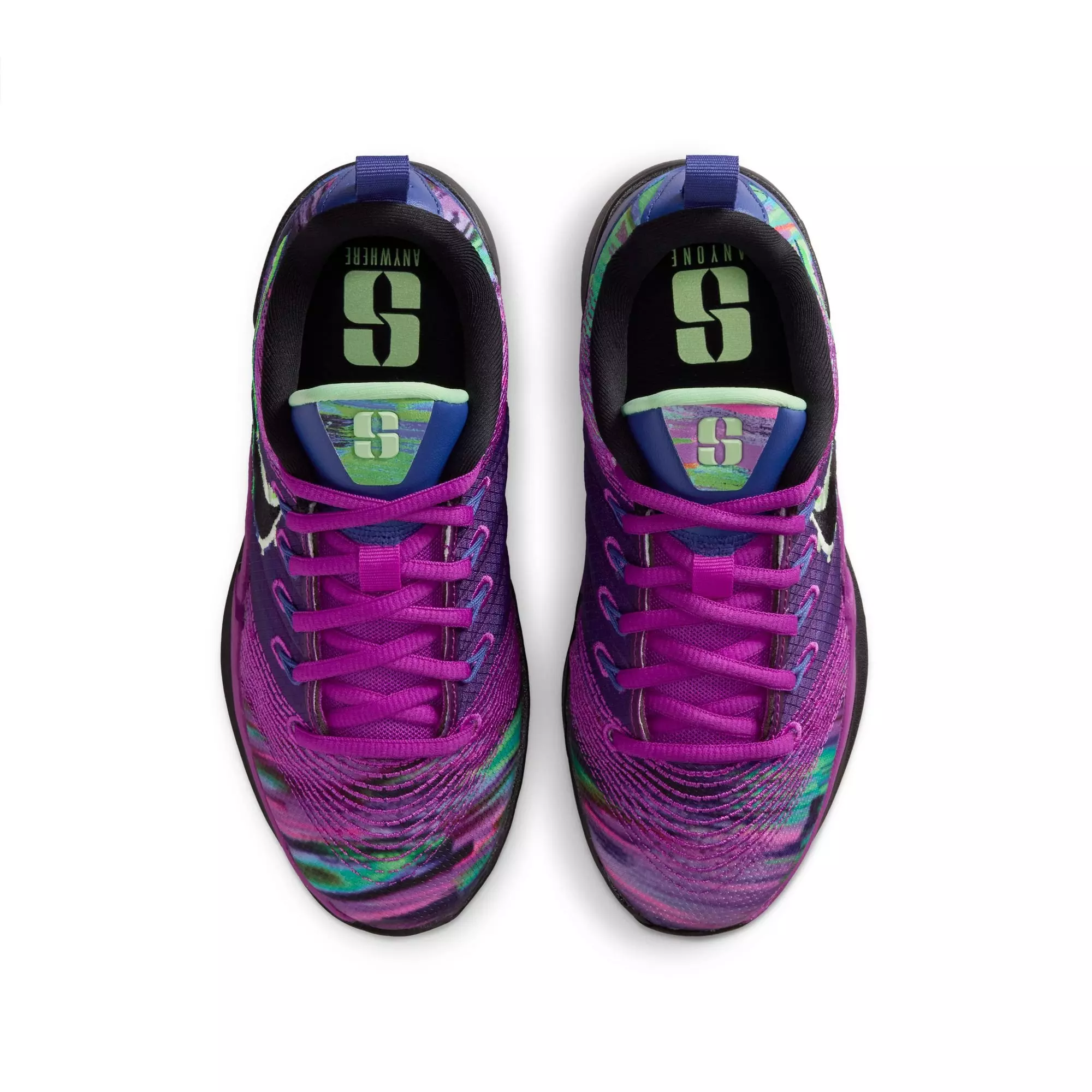 Nike Sabrina 3 "King of the Court" Grade School Kids' Basketball Shoe - VIVID PURPLE/BLACK/DEEP NIGHT