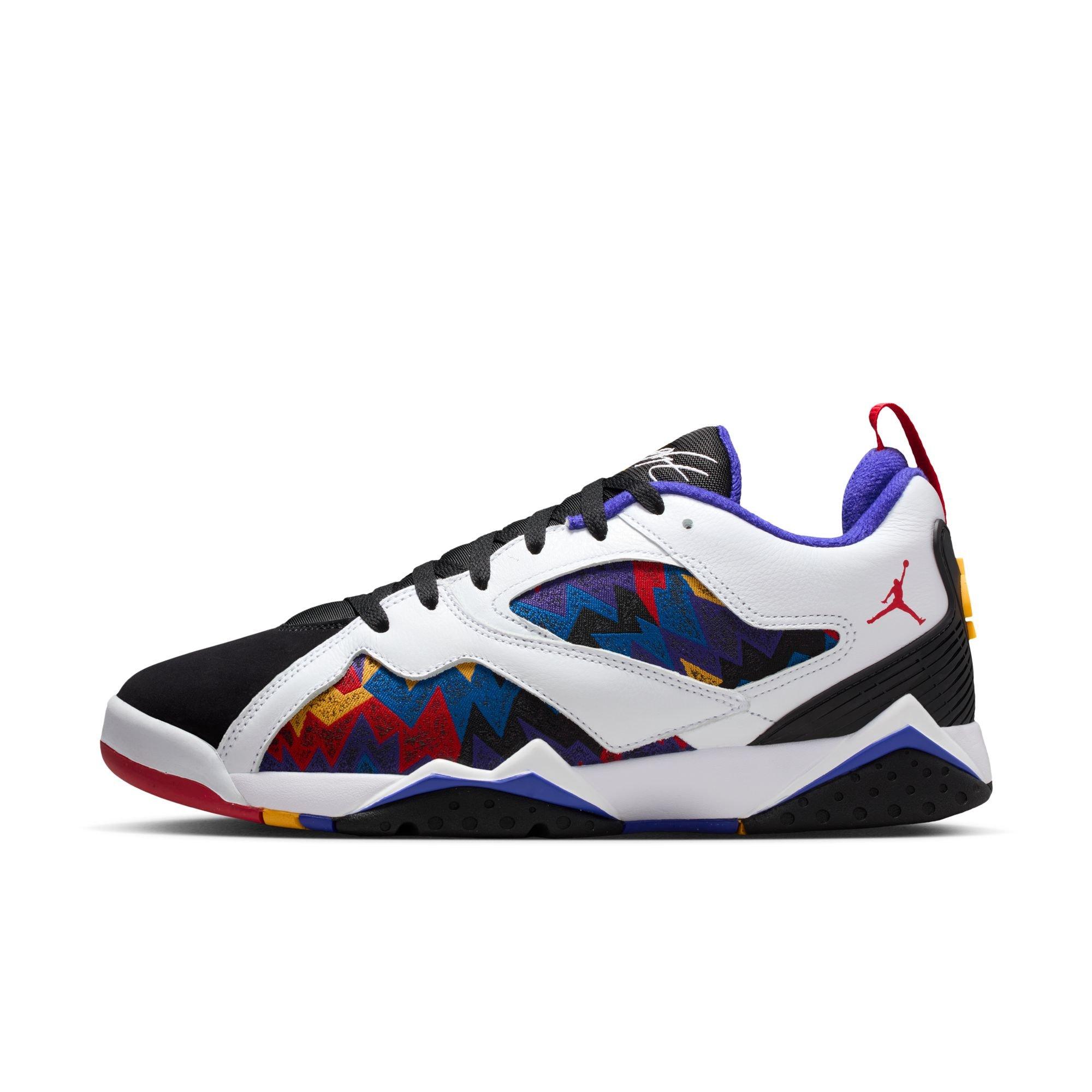 Jordan MVP 92 "White/Laser Orange/Black/Bright Crimson" Men's Shoe - WHITE/BLACK/ORANGE Thumbnail View 3