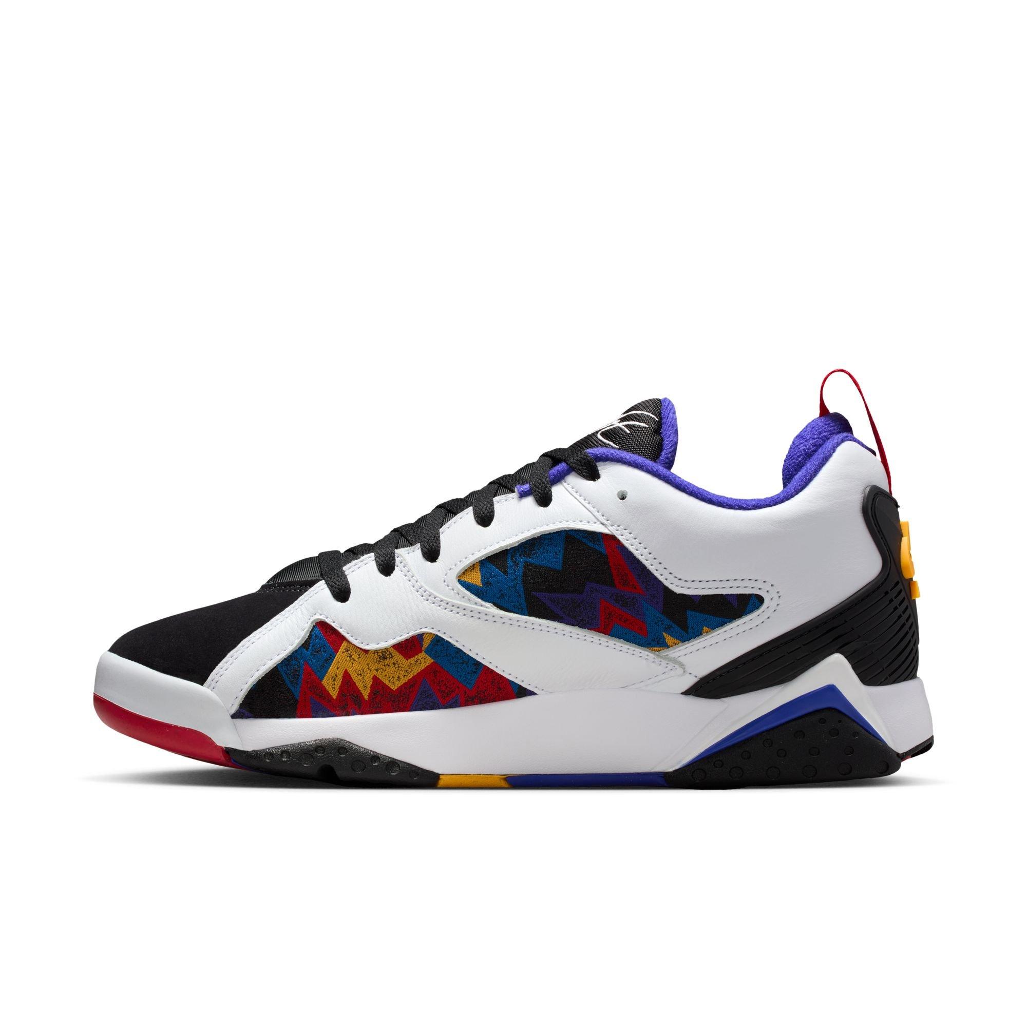 Jordan MVP 92 "White/Laser Orange/Black/Bright Crimson" Men's Shoe - WHITE/BLACK/ORANGE Thumbnail View 4