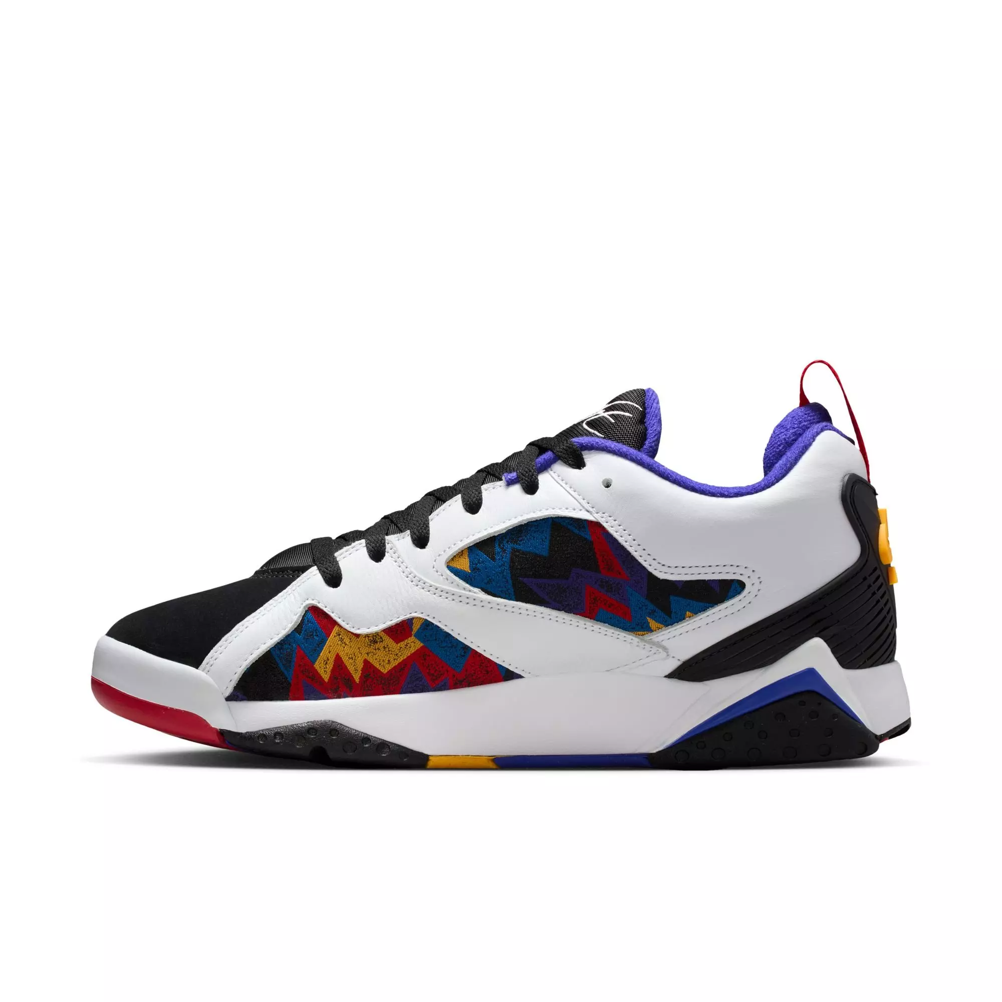 Jordan MVP 92 "White/Laser Orange/Black/Bright Crimson" Men's Shoe - WHITE/BLACK/ORANGE