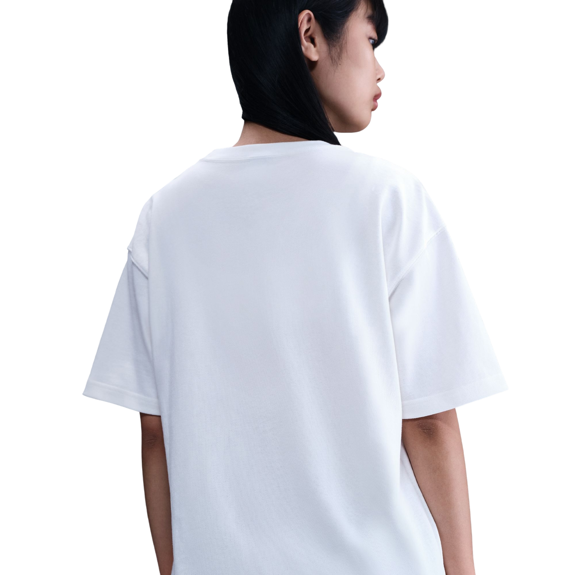 Nike Women's Everyone Watches Women's Sports Tee - SAIL Thumbnail View 2