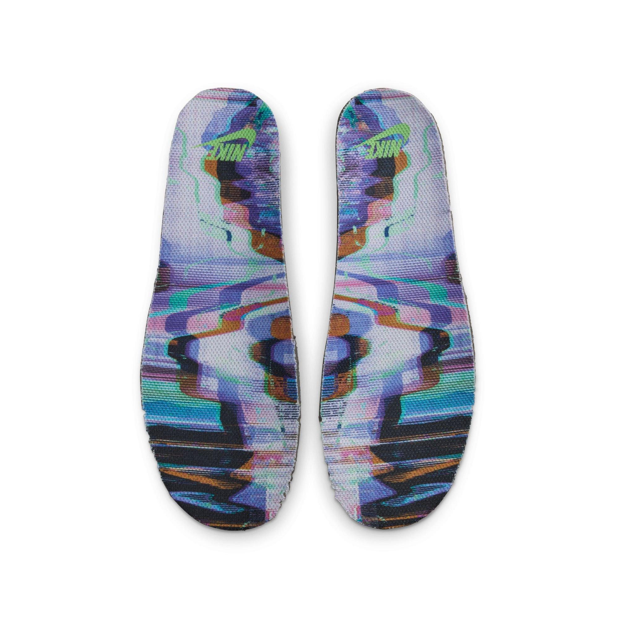 Nike Air Force 1 LV8 4 Grade School Boys' "Black/Green Strike/Vivid Purple" Shoe