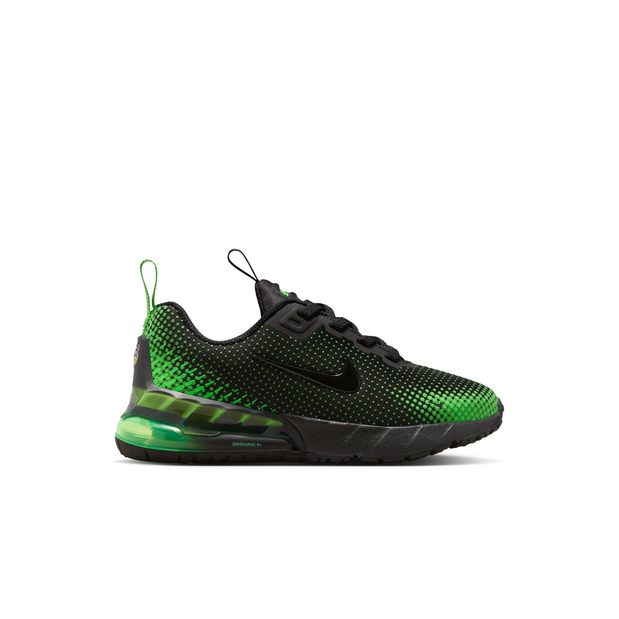 Nike Kids Black and Green Sneakers 16065868_30291062_600.jpg main image 2