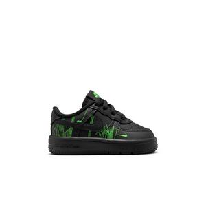 Nike Air Force 1 Low LV8 "Black/Green Strike/Vivid Purple" Toddler Boys' Shoe