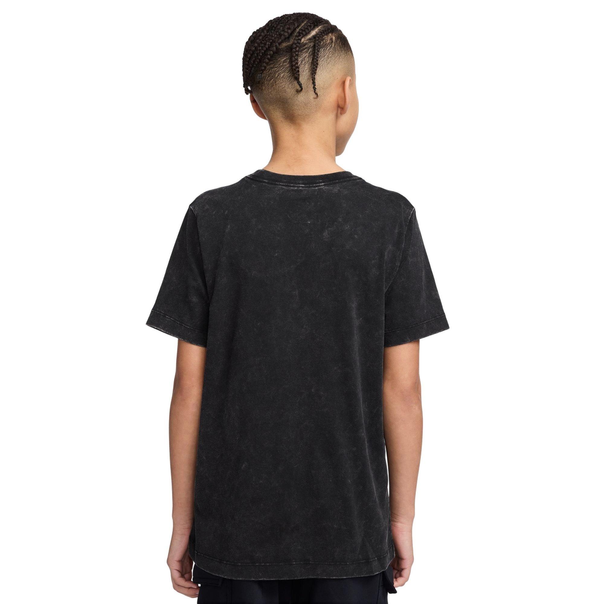 Nike Sportswear Big Boys' Black Tee
