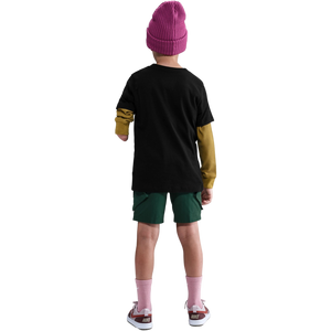 Nike Big Boys' Sportswear Tee-Black