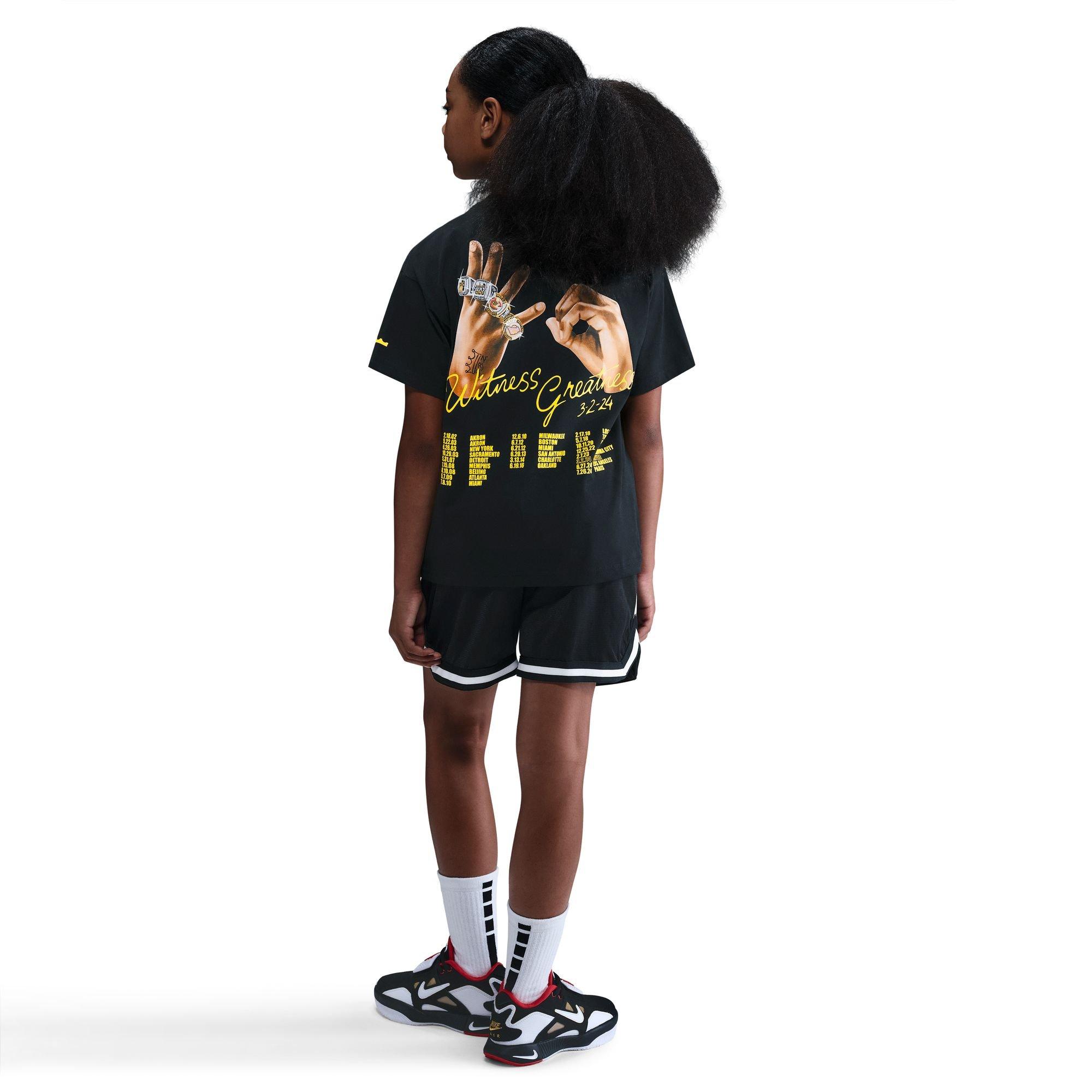 Nike LeBron Uncharted Max90 Basketball Big Kids' Tee