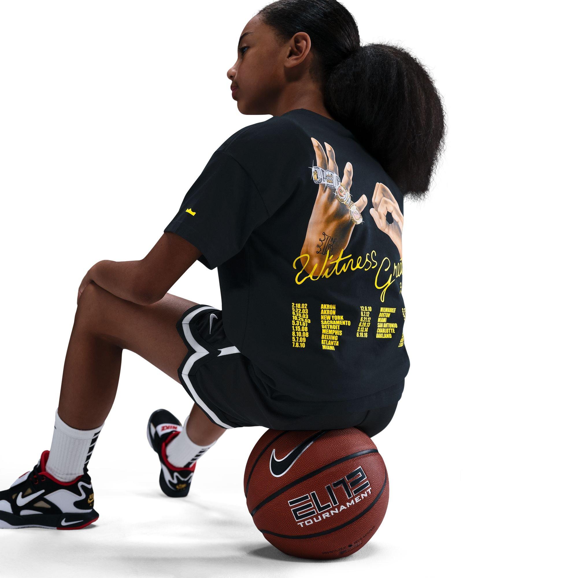 Nike LeBron Uncharted Max90 Basketball Big Kids' Tee