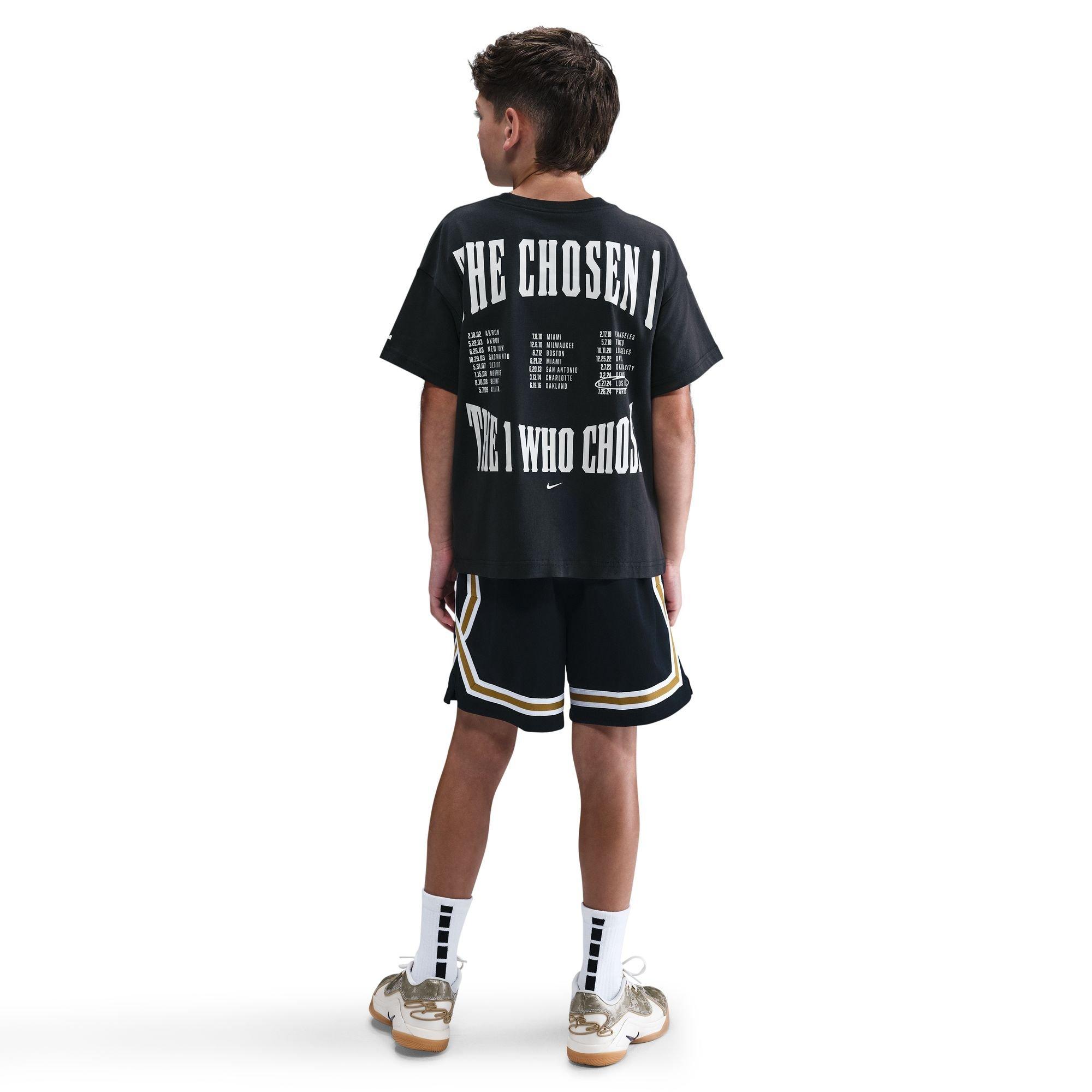 Nike LeBron Max90 Big Kids' "Chosen One" Basketball T-Shirt