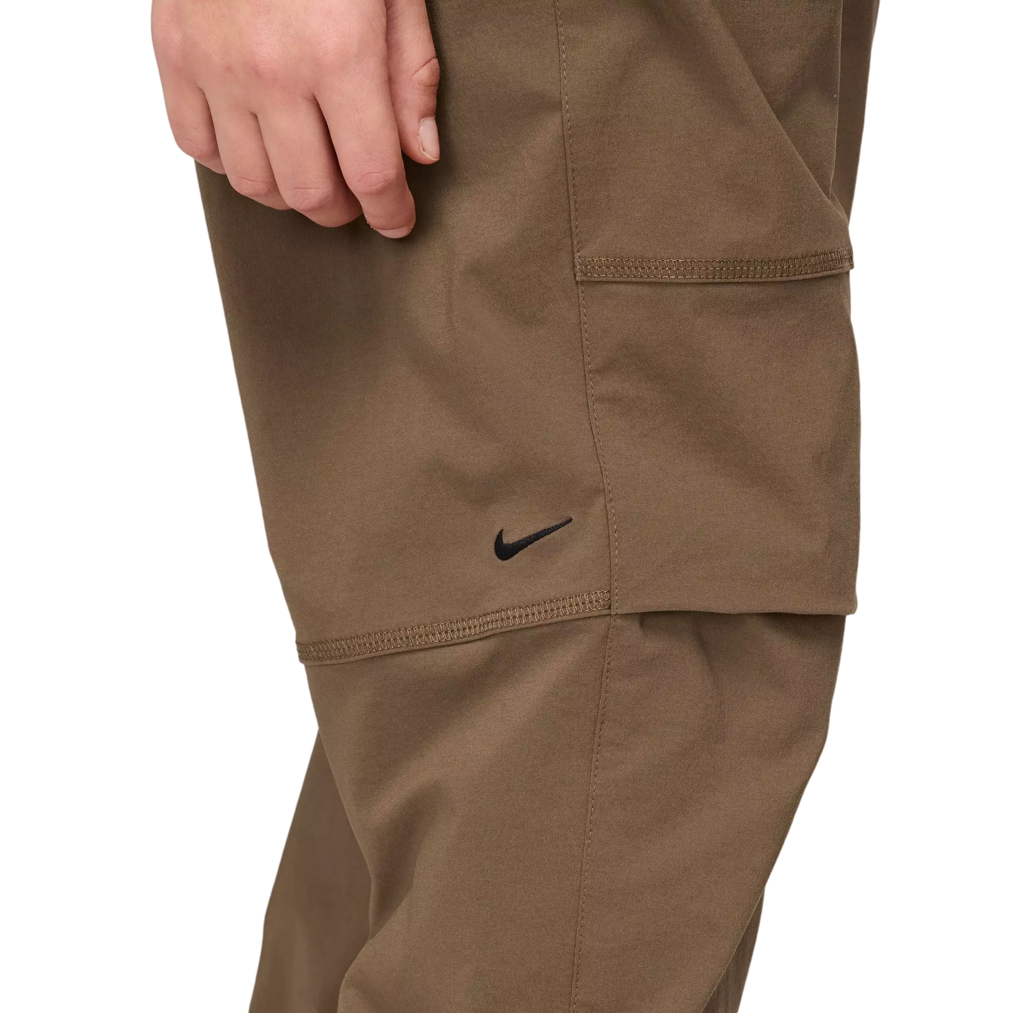 Nike Big Boys' Tech Woven Pants - Brown/Black - BROWN/BLACK