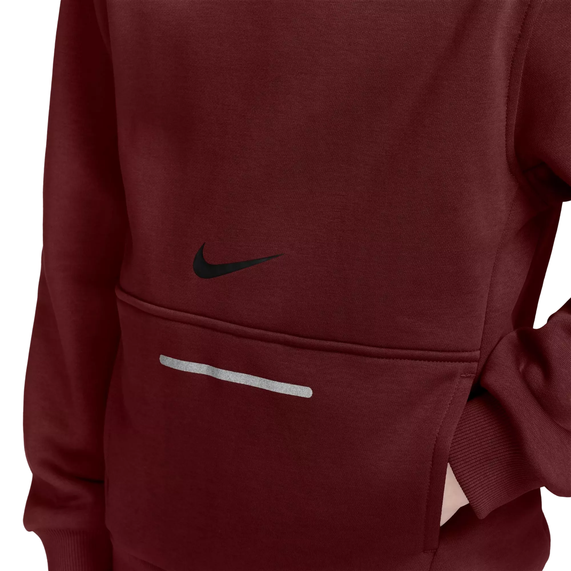 Nike Big Boys' Sportswear Club Fleece Hoodie - RED