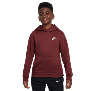 Nike Big Boys' Sportswear Club Fleece Pullover Hoodie
